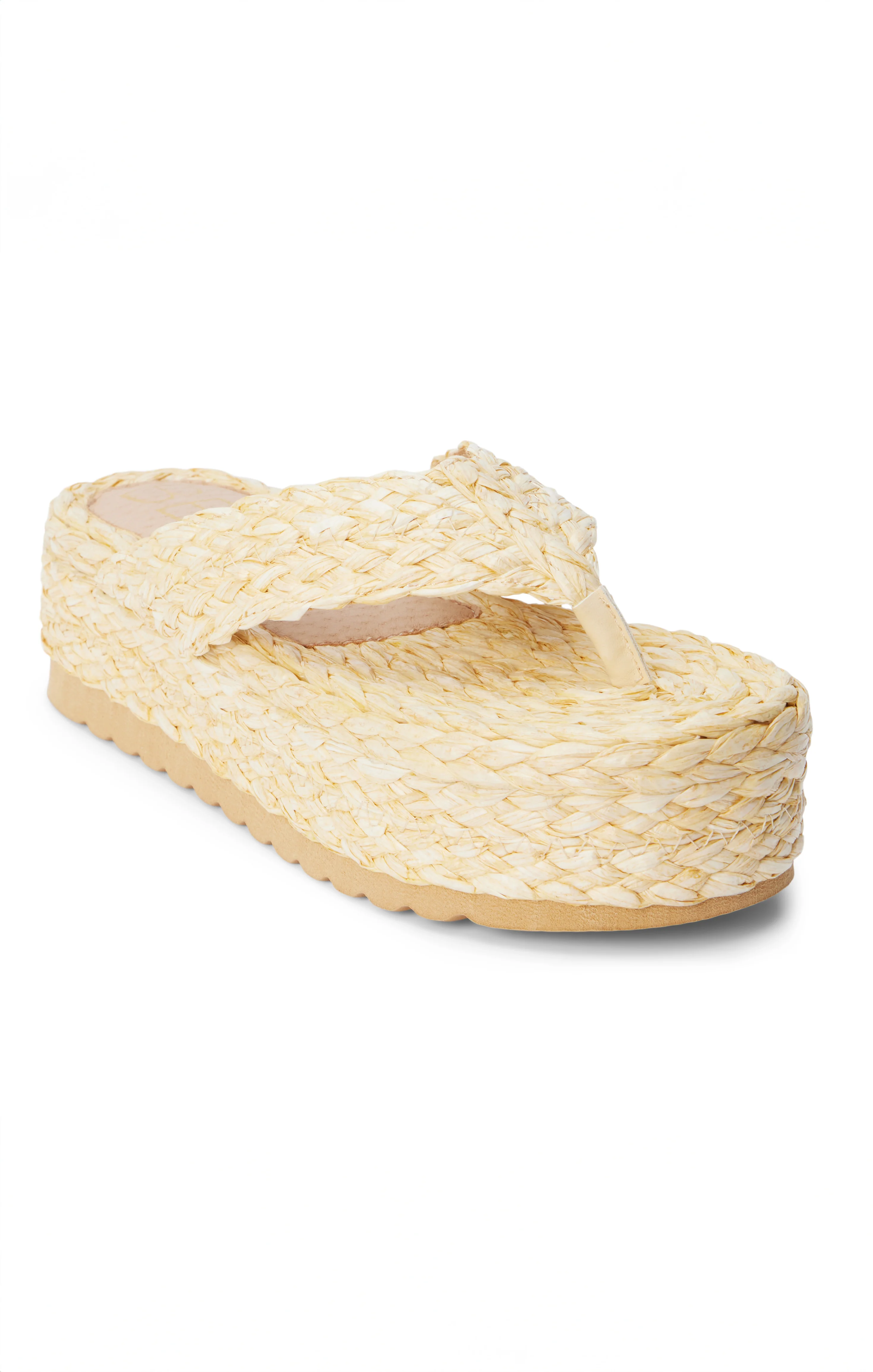 Matisse Sailor Platform Sandal ~ Natural
