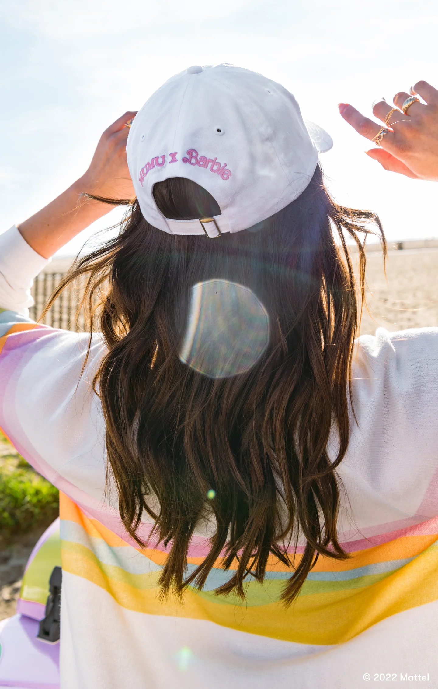 Daisy Cap ~ Pink Daisy