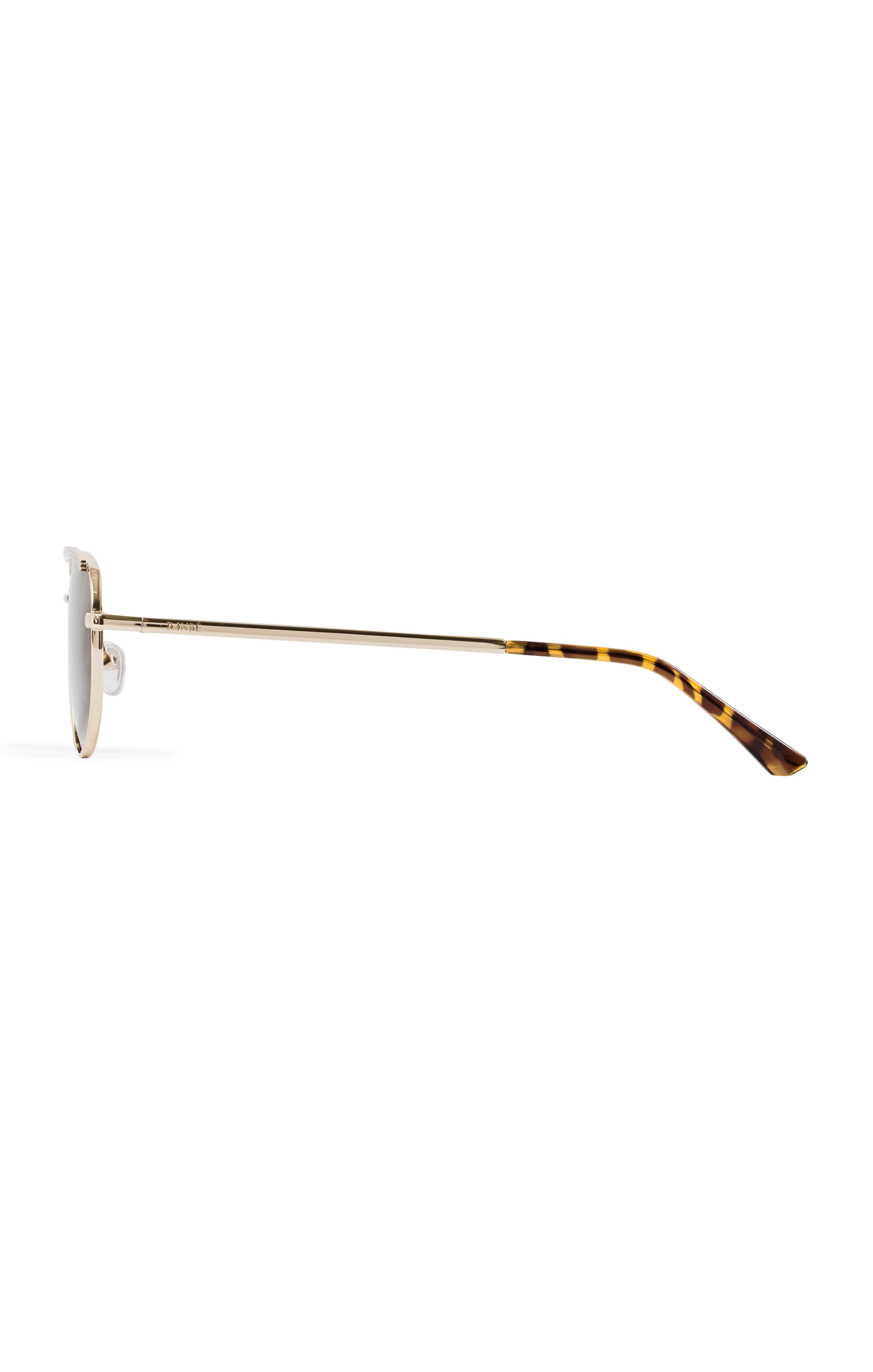Banbé Eyewear The Halle Sunglasses ~ Gold/Brown