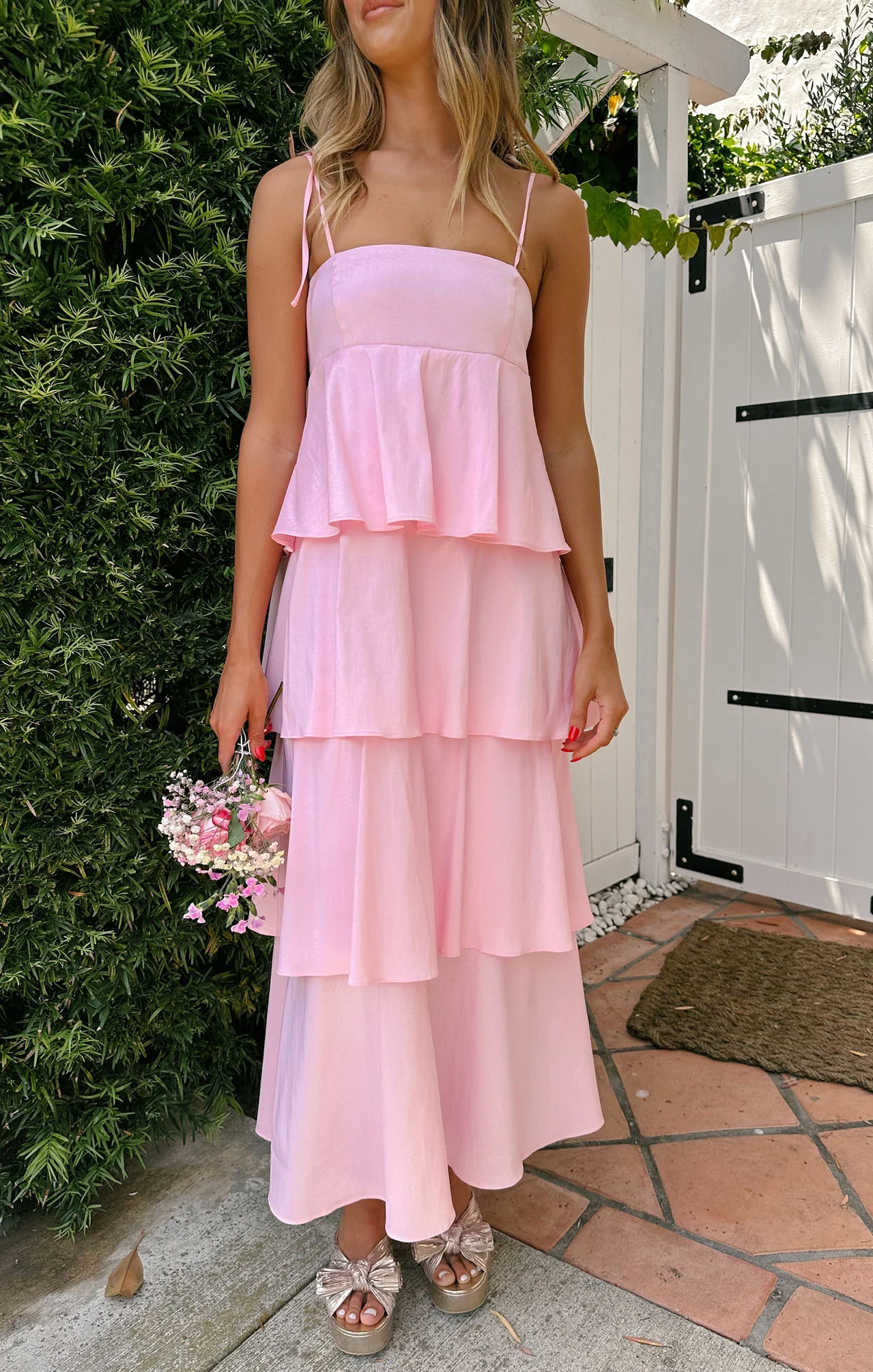 Cute Dress ~ Light Pink Taffeta