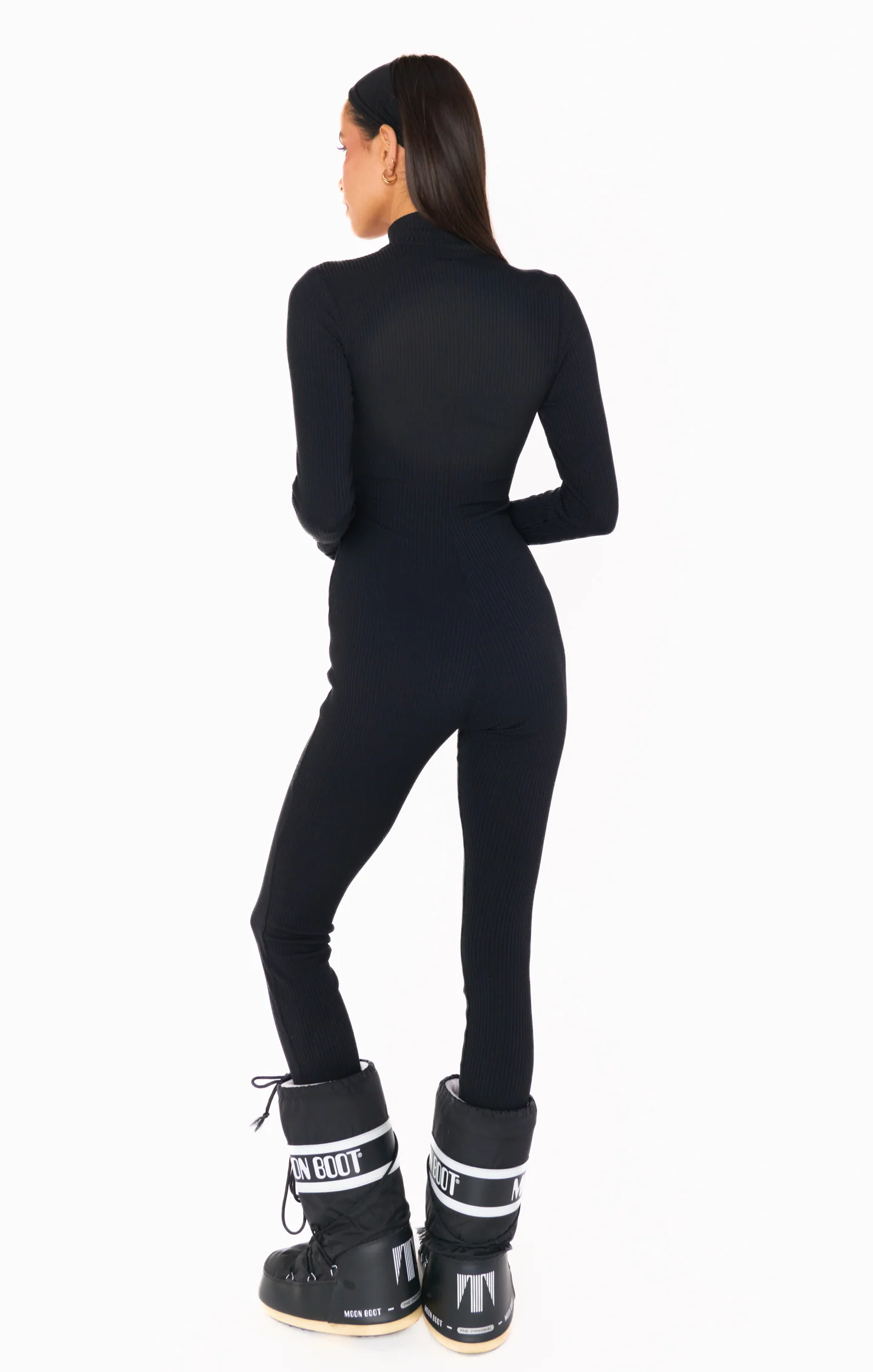 Lodge Onesie ~ Winter Rib Black