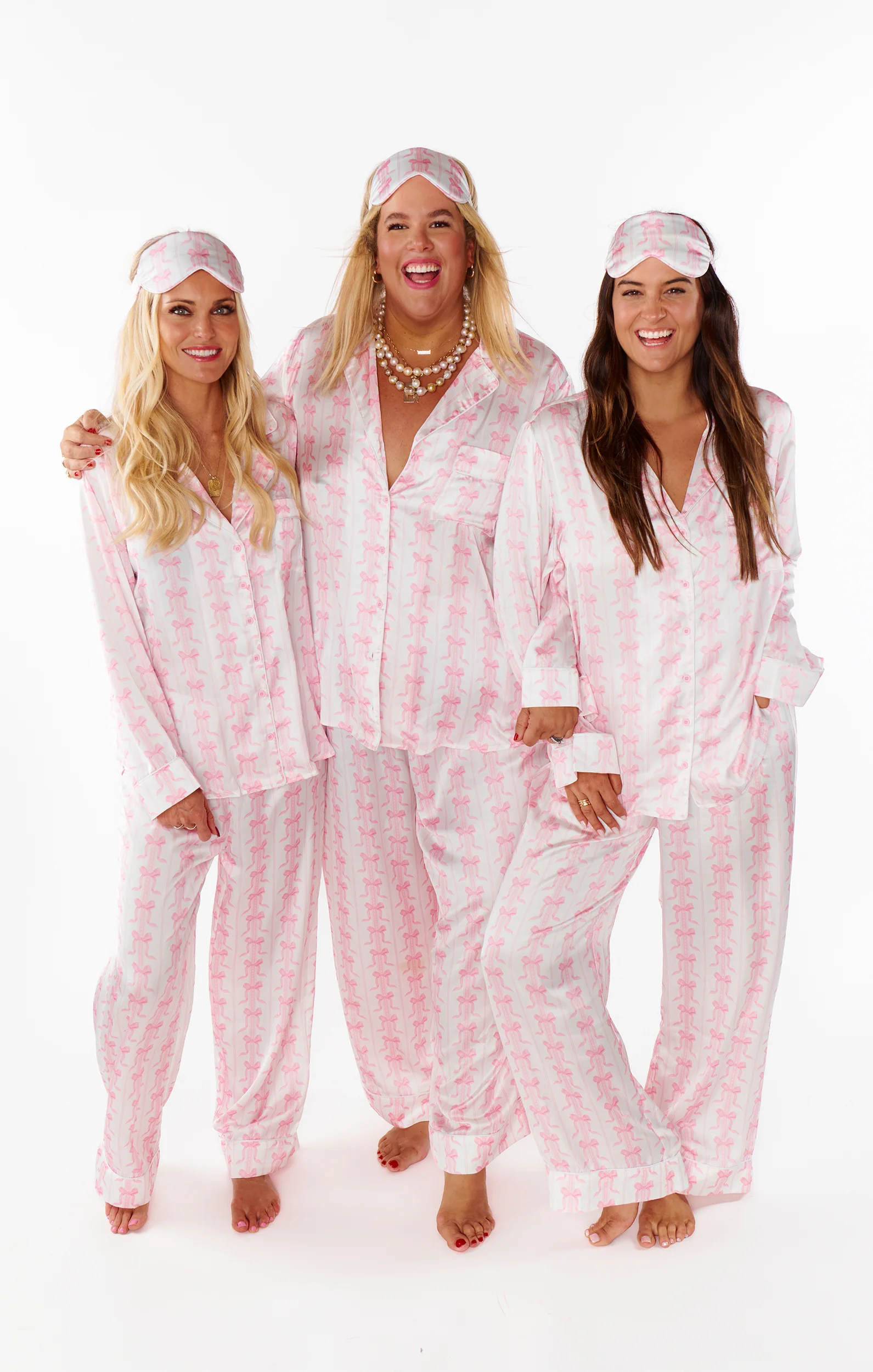 Samantha Bow Silky PJ Set