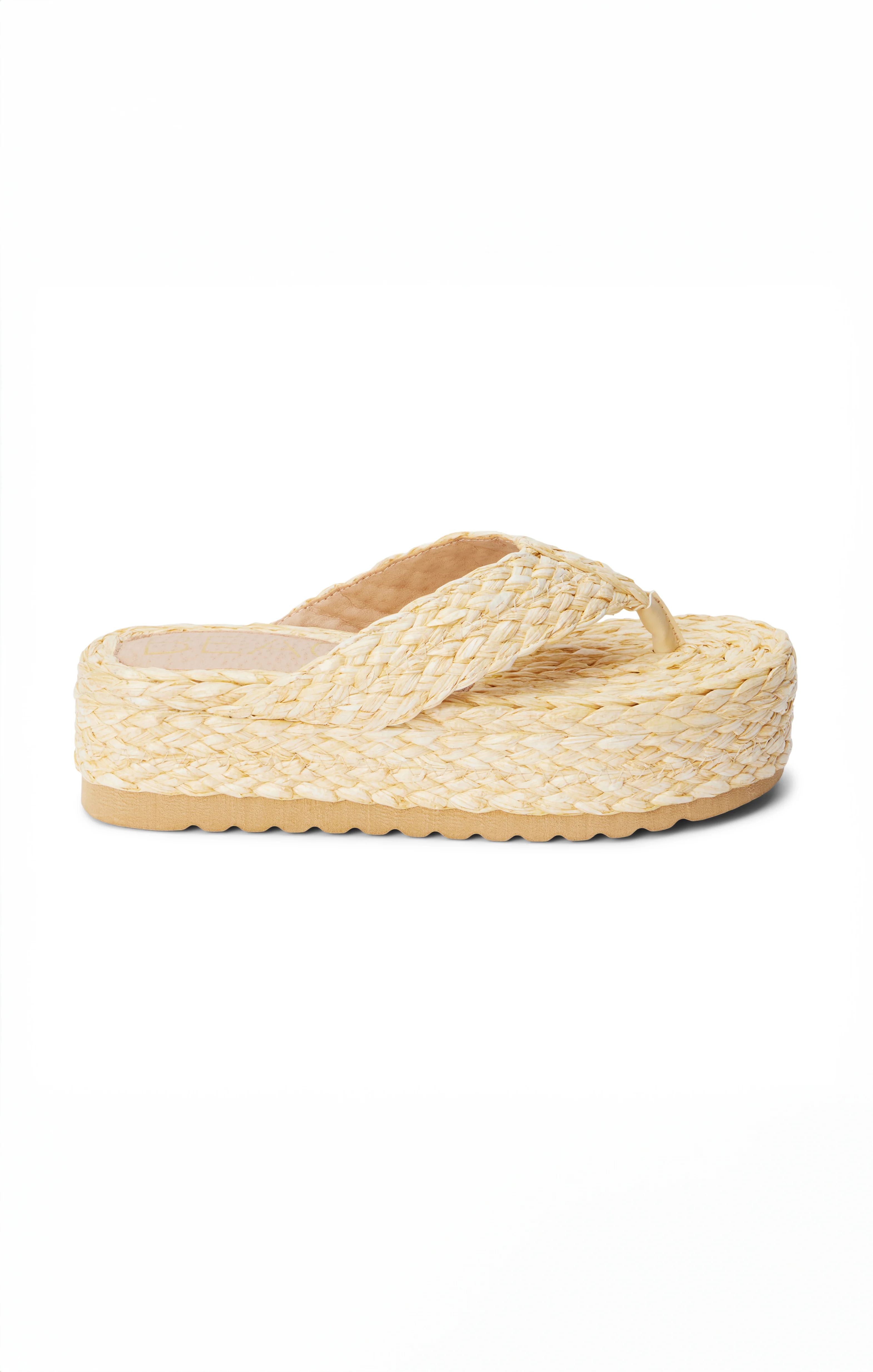 Matisse Sailor Platform Sandal ~ Natural