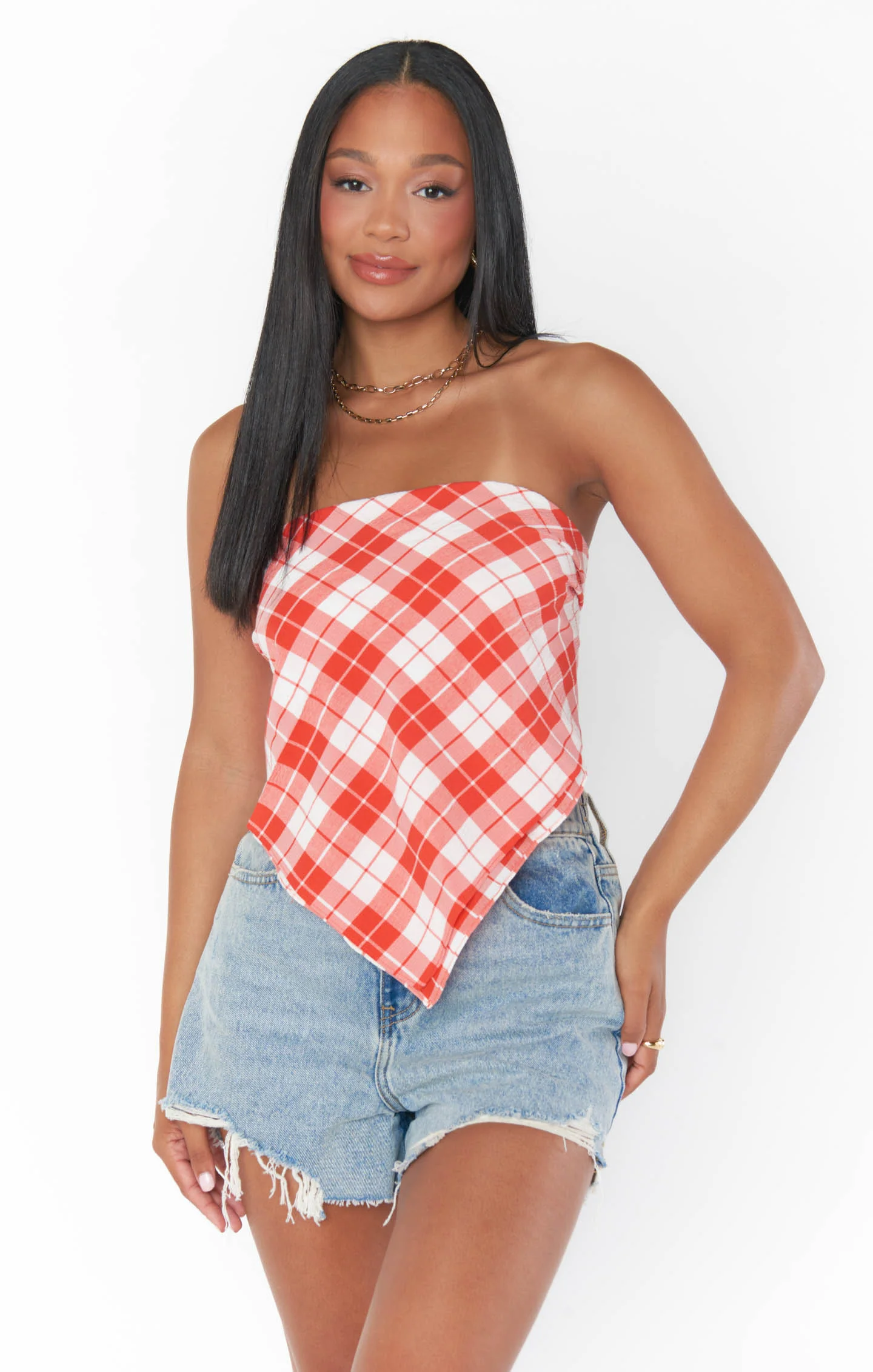 Jayde Scarf ~ Picnic Plaid