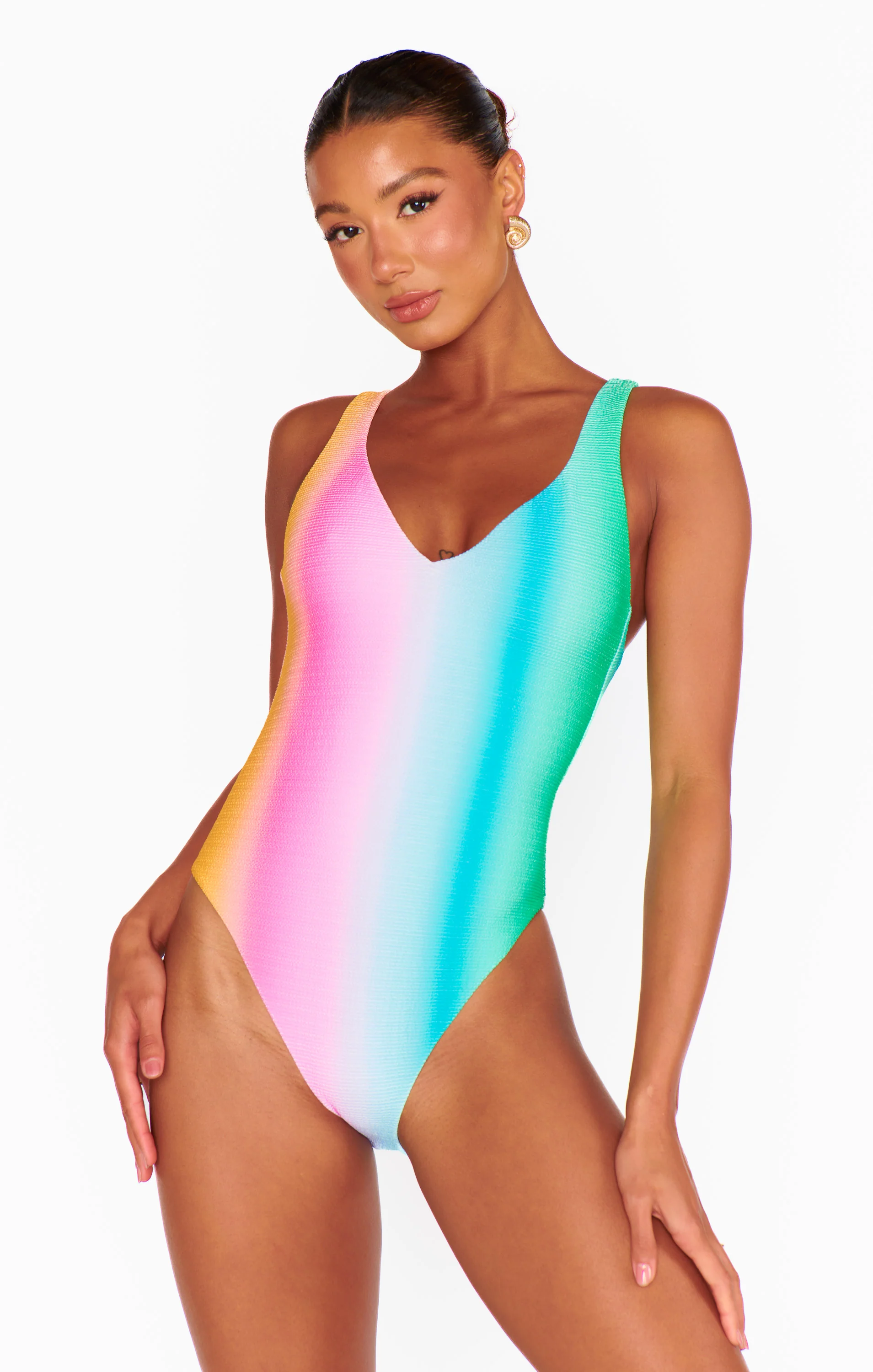 Laguna One Piece ~ Ombre Contour Scrunch