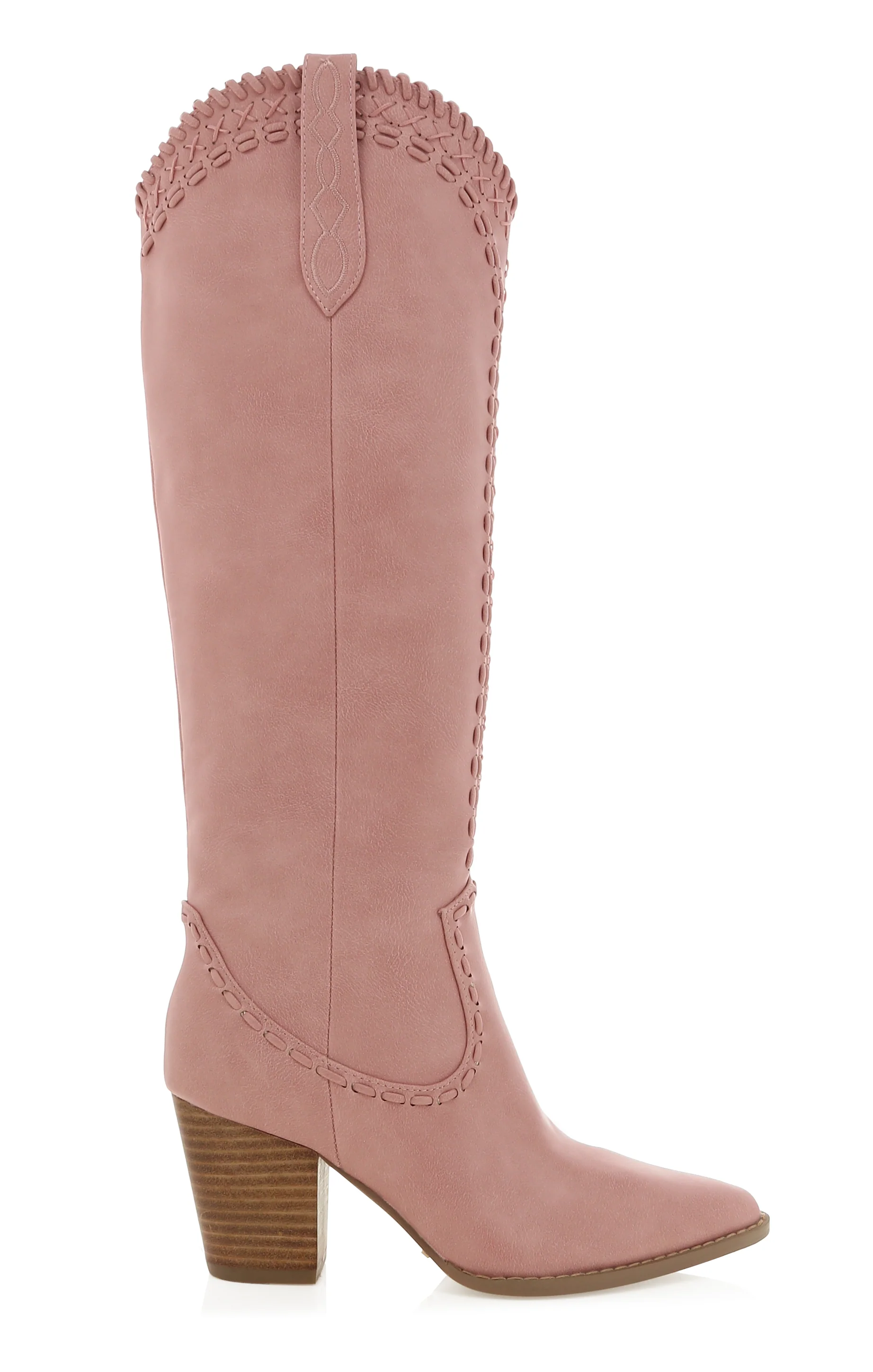 Billini Finley Cowboy Boot ~ Burnished Pink