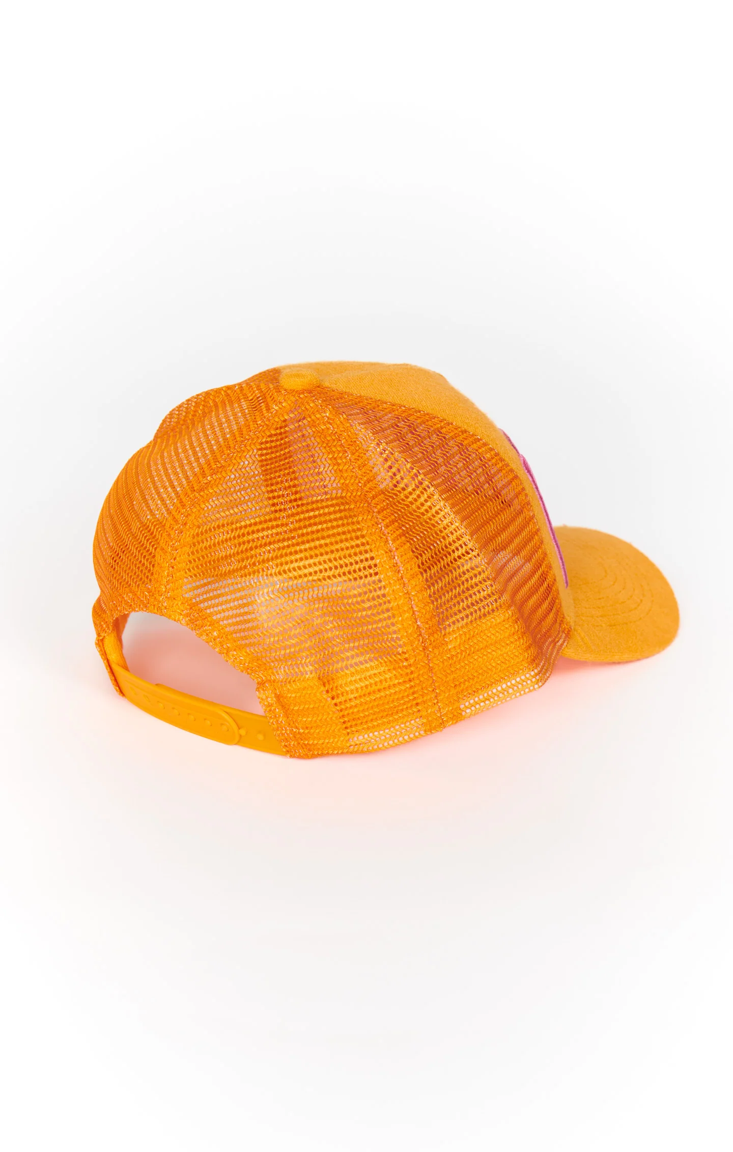 MUMU Terry Trucker Hat ~ Tangerine