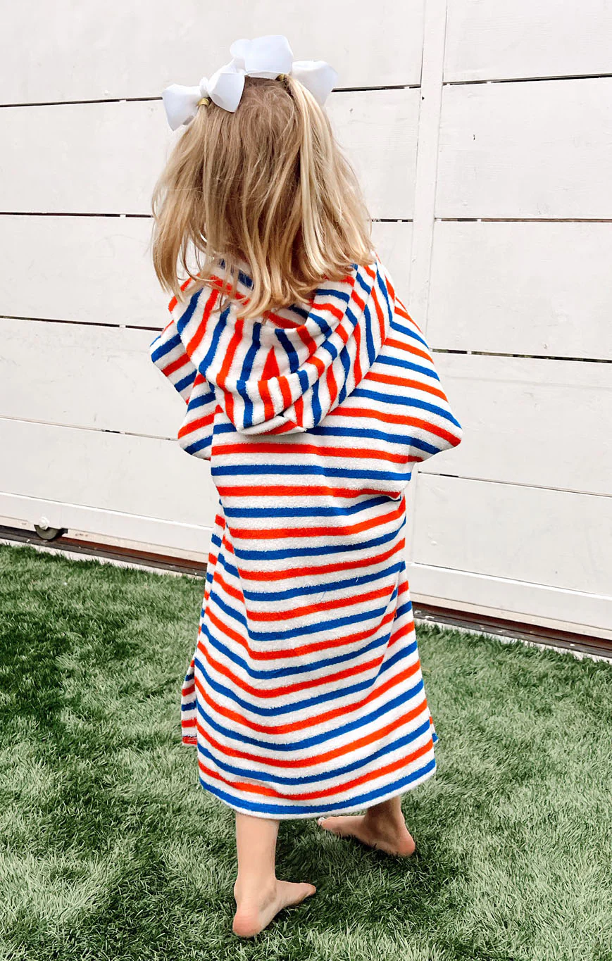 Terry Poncho ~ Americana Terry