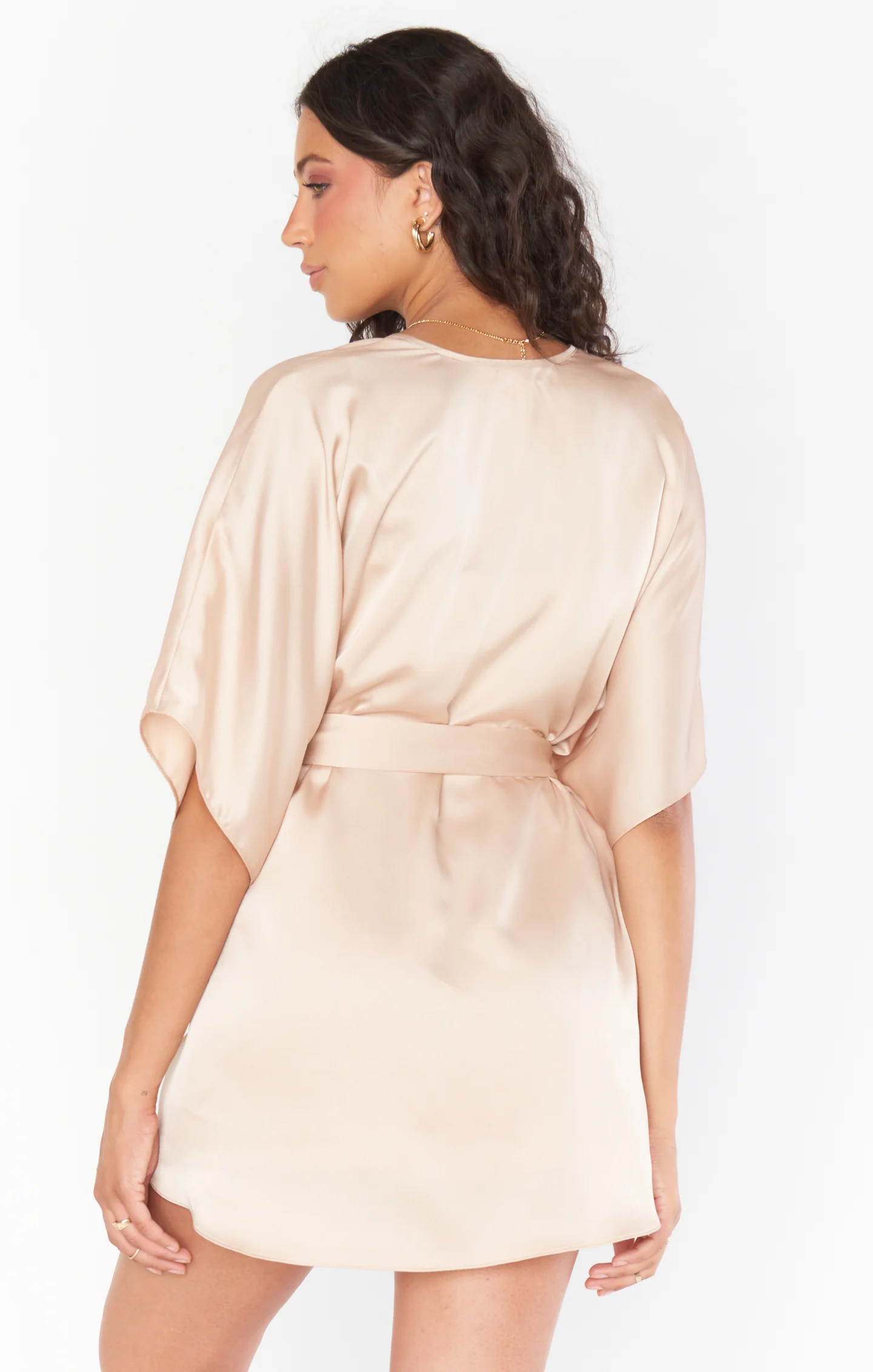 Elegant Robe ~ Gold Velvet