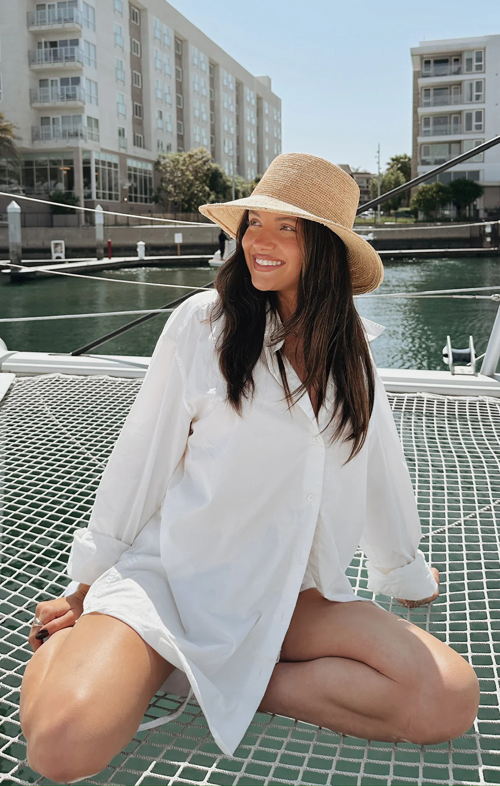 Taylor Button Down Shirt ~ Light Linen