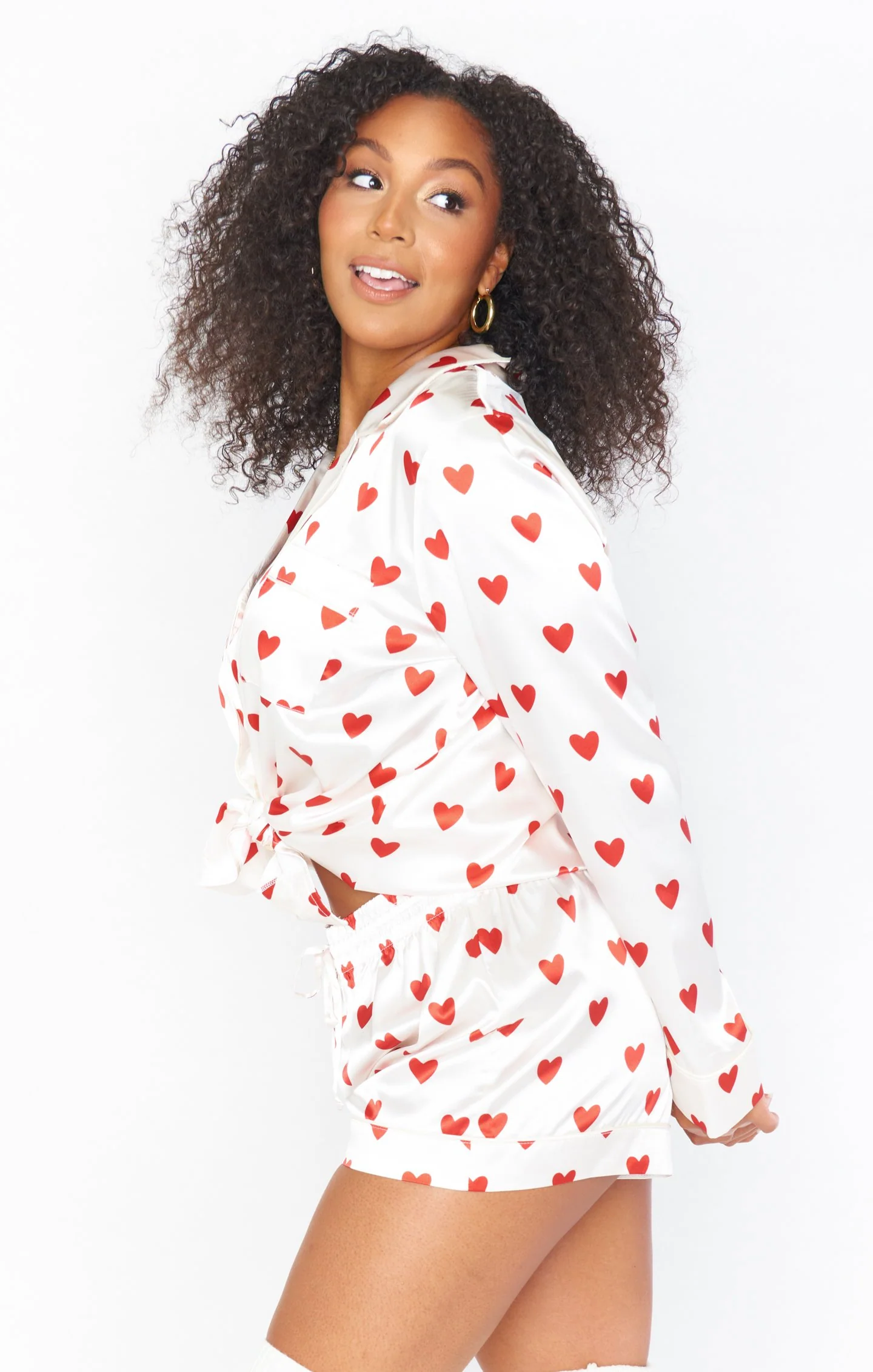 Favorite PJ Set ~ Queen of Hearts Silky