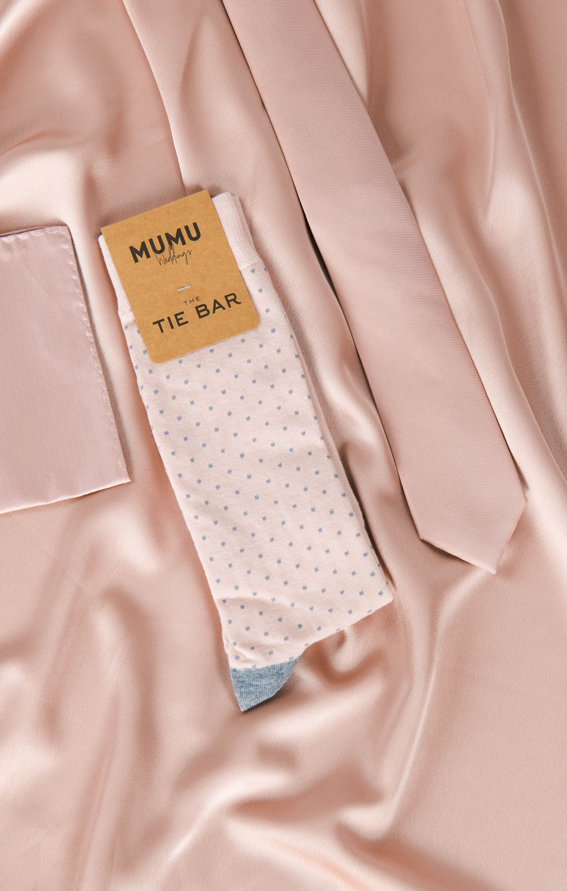 Mumu Weddings x Tie Bar Gift Box ~ Rose Gold Solid