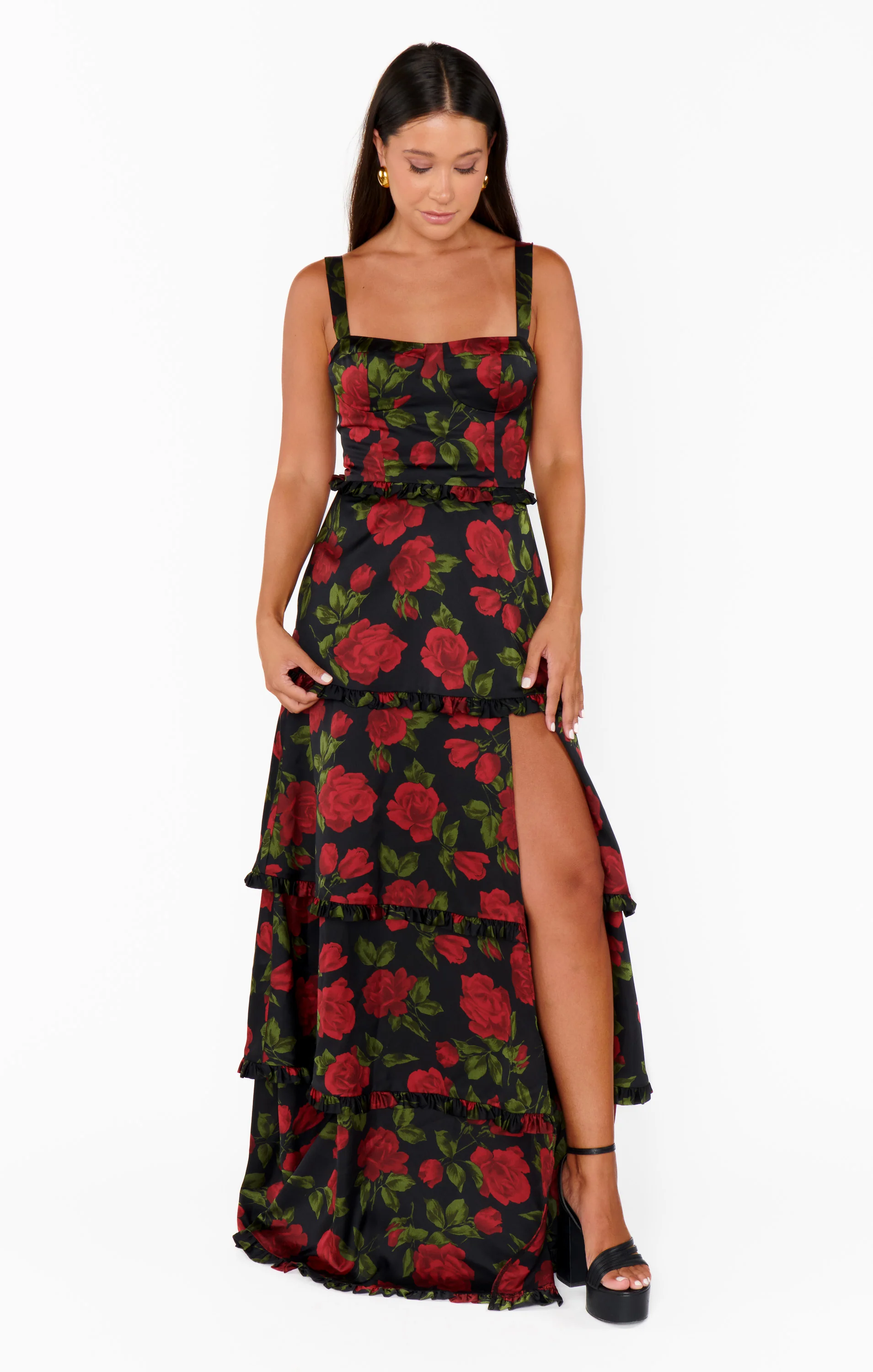 Lady Corset Dress ~ Send Me Roses
