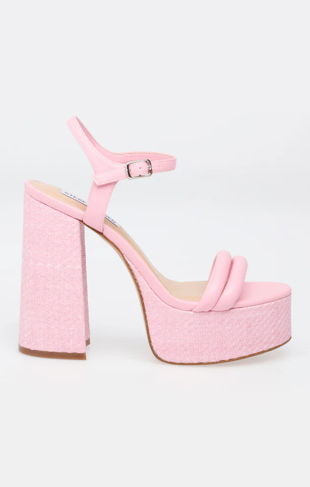 Steve Madden Tiera Platform Heel ~ Pink Multi