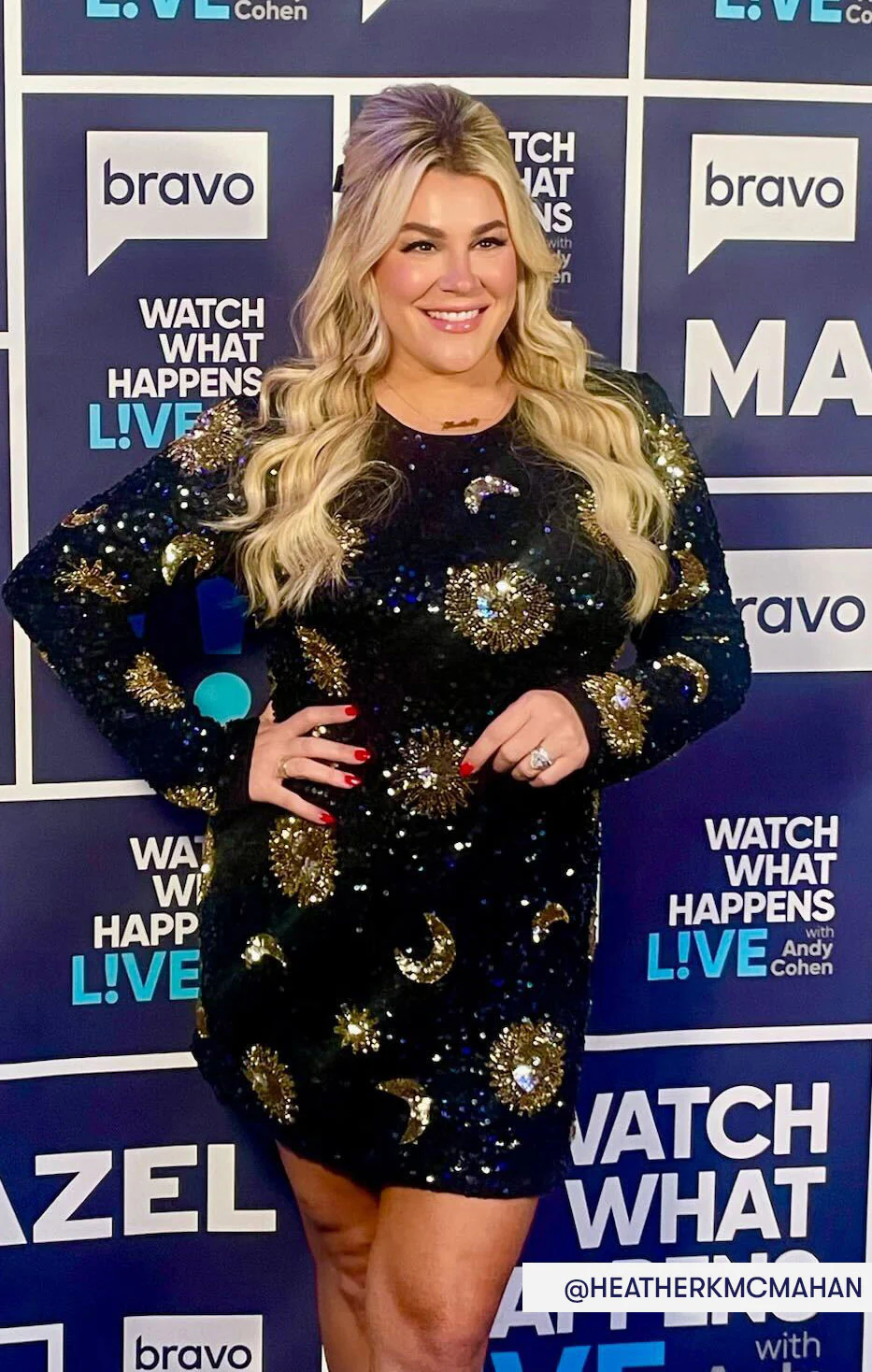 Mini Dress ~ Celestial Sequins Black