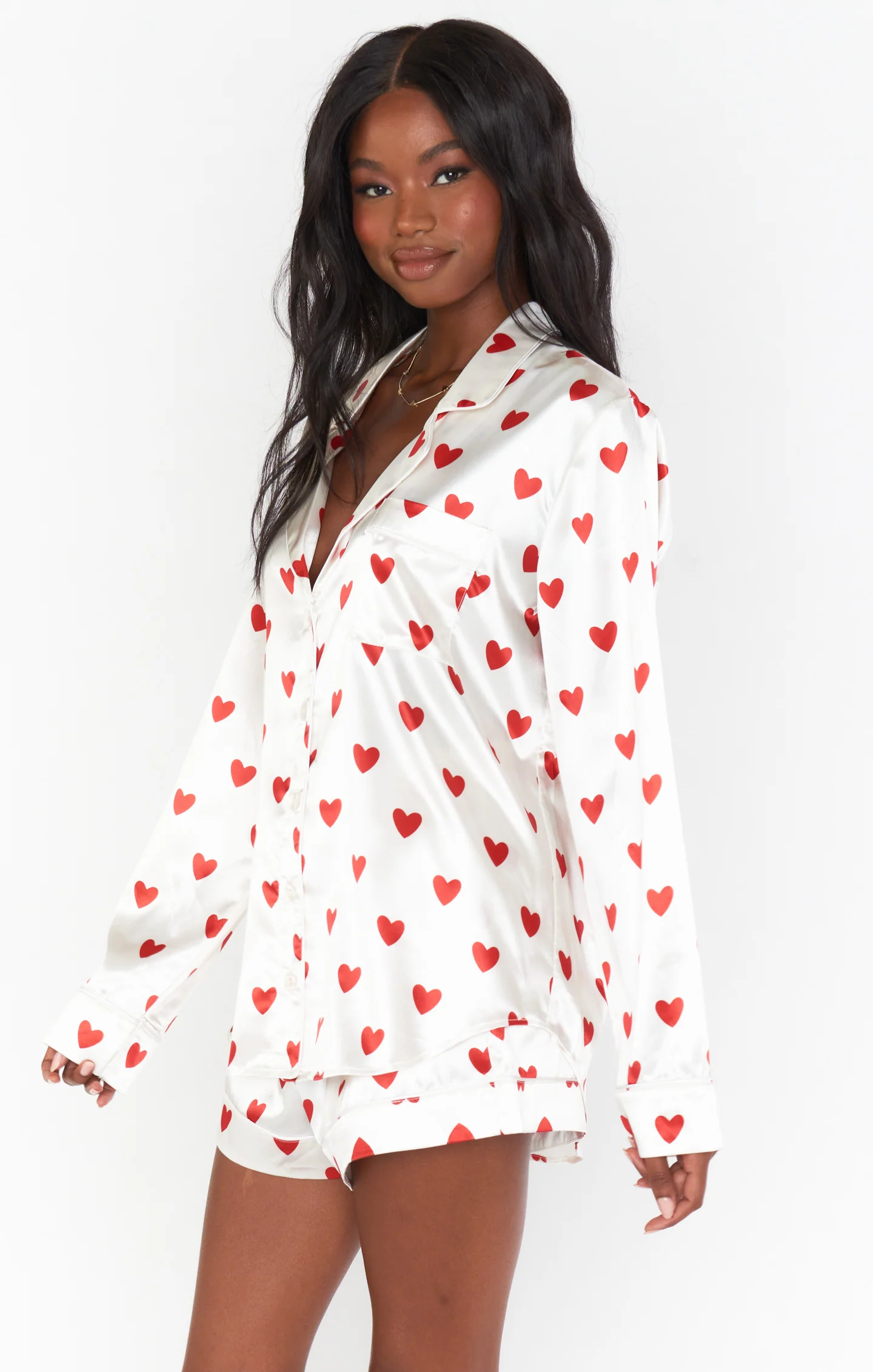 Favorite PJ Set ~ Queen of Hearts Silky