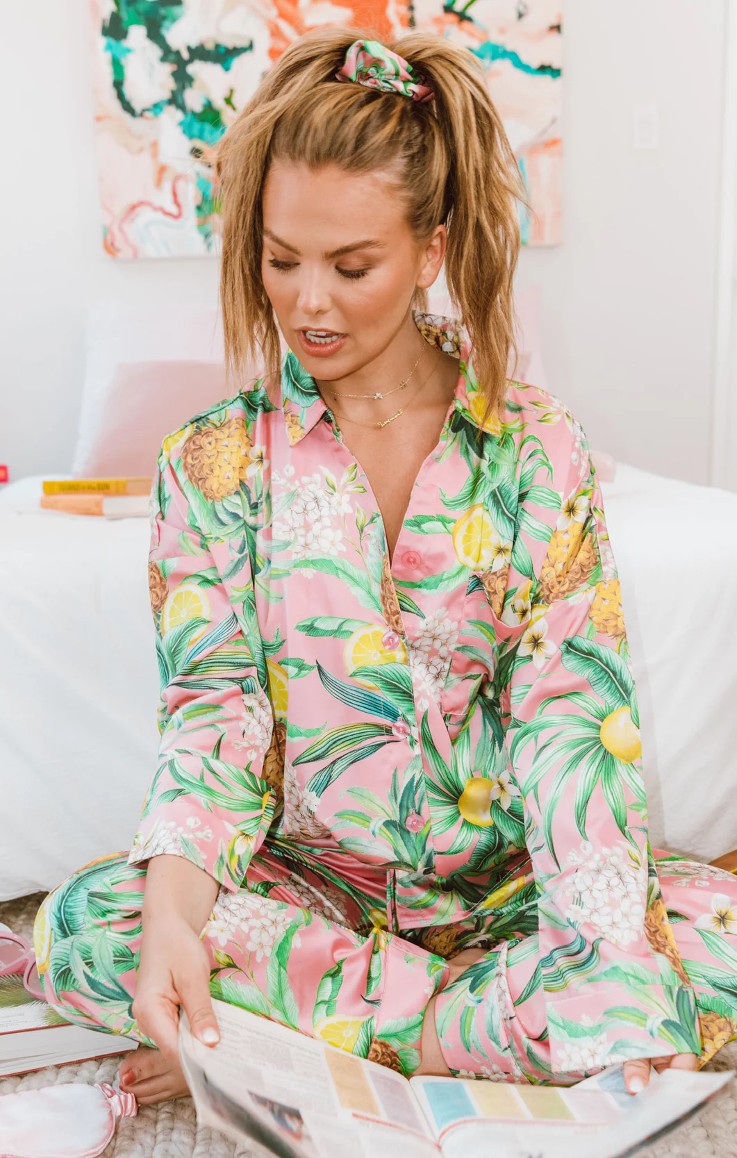 Scrunchie ~ Pineapple Dream