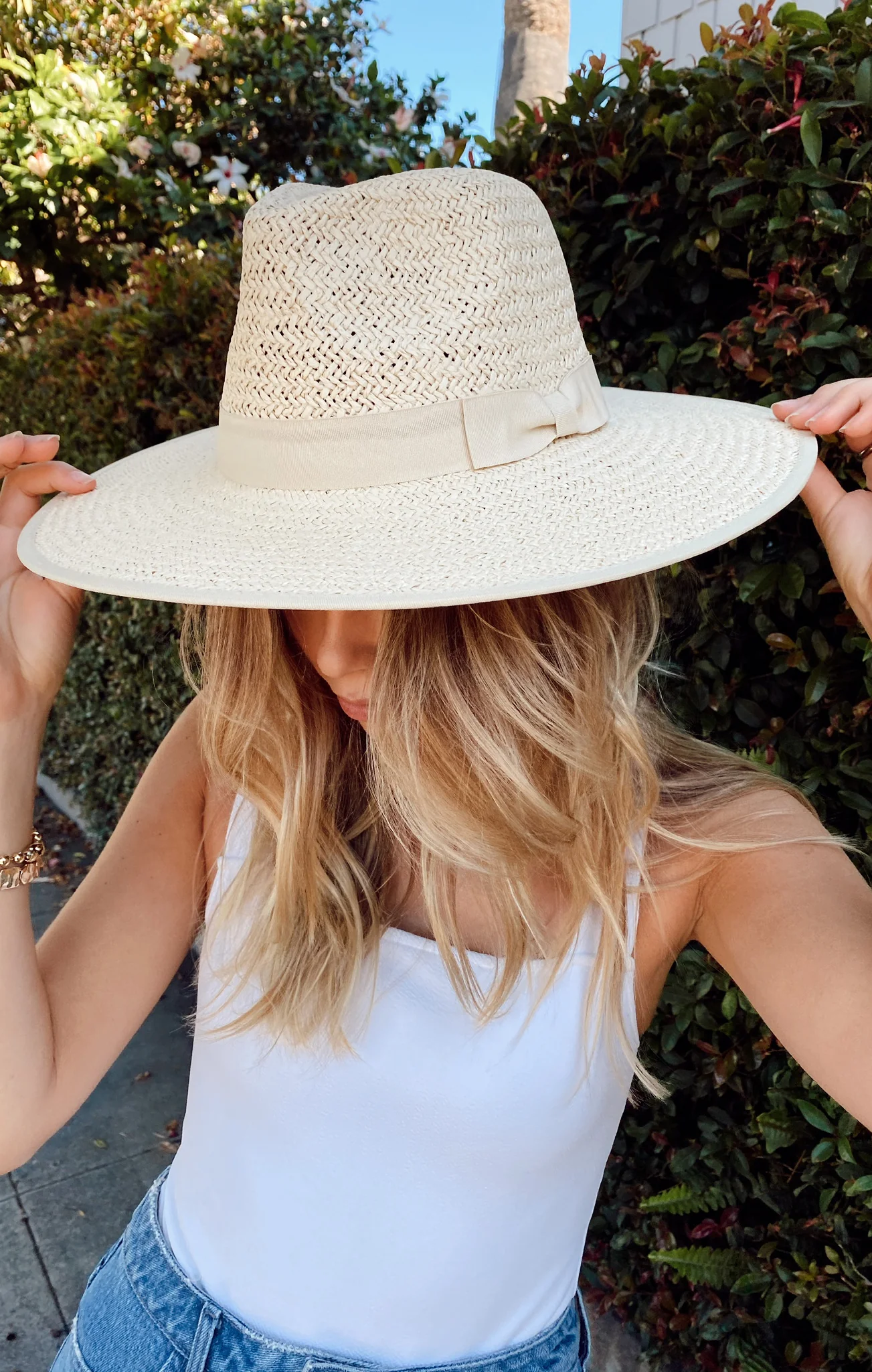 Stevie Straw Hat ~ Natural