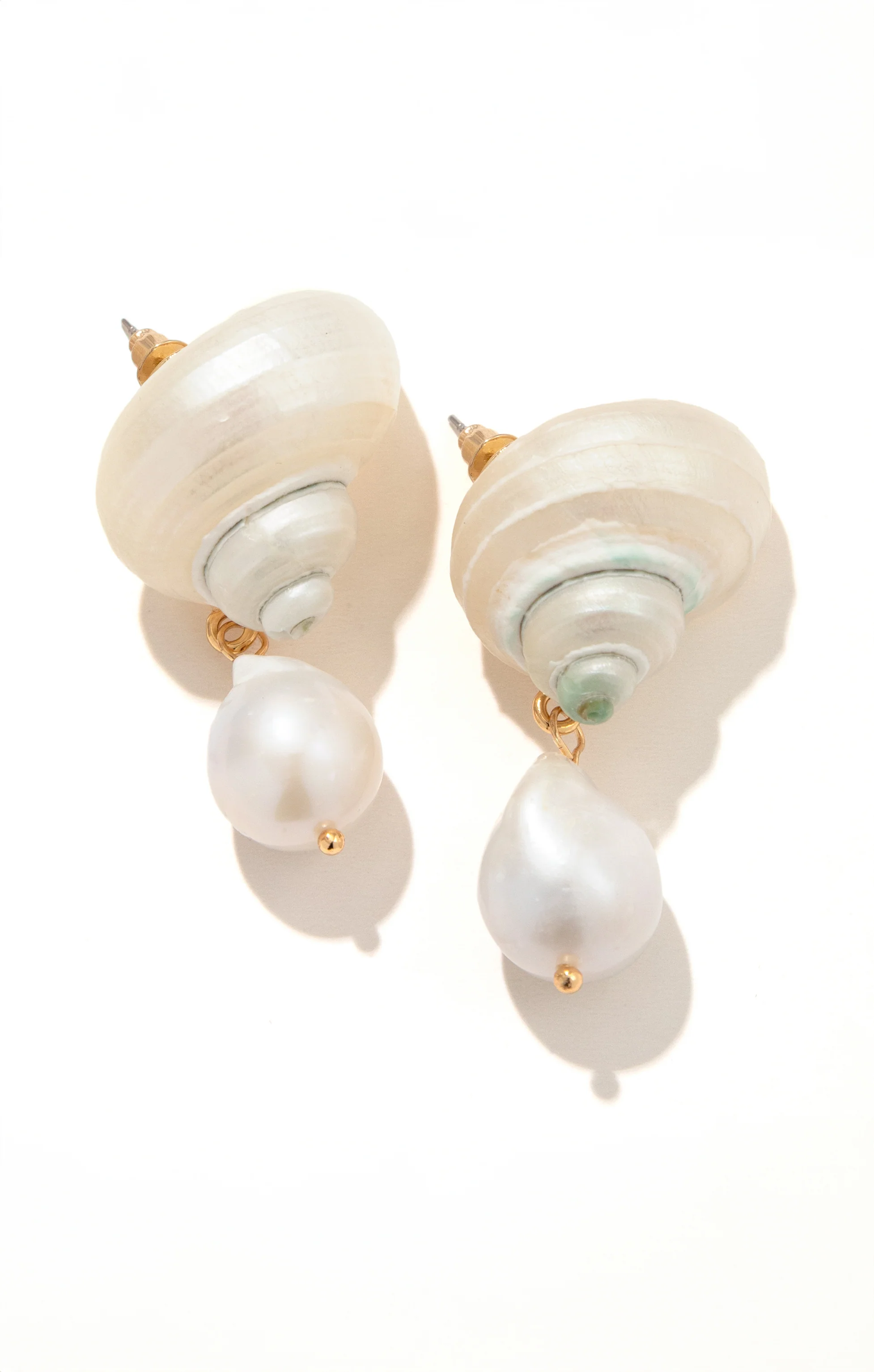 Frasier Sterling Saint Lucia Earring ~ White