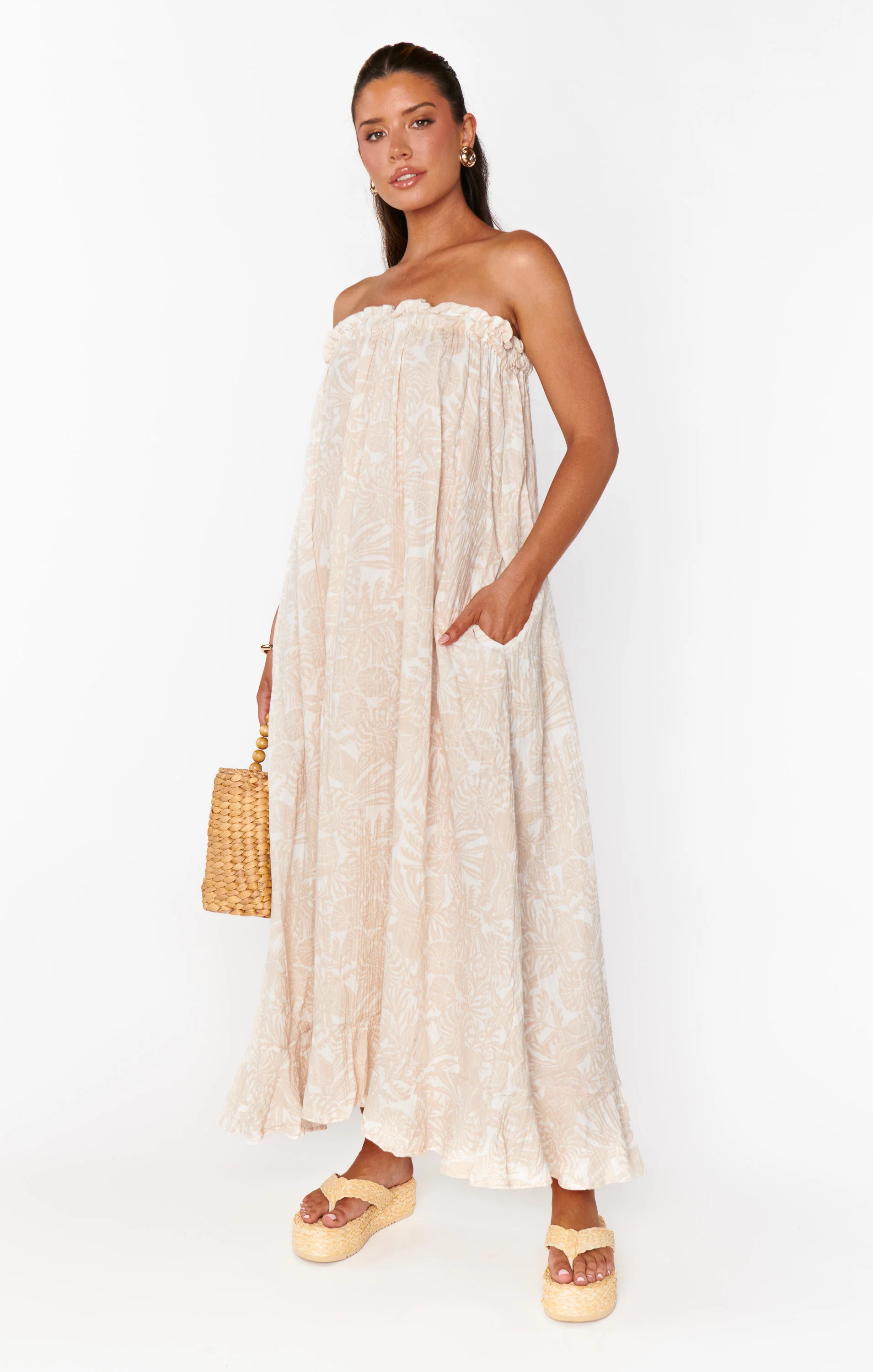 Around The World Maxi Dress