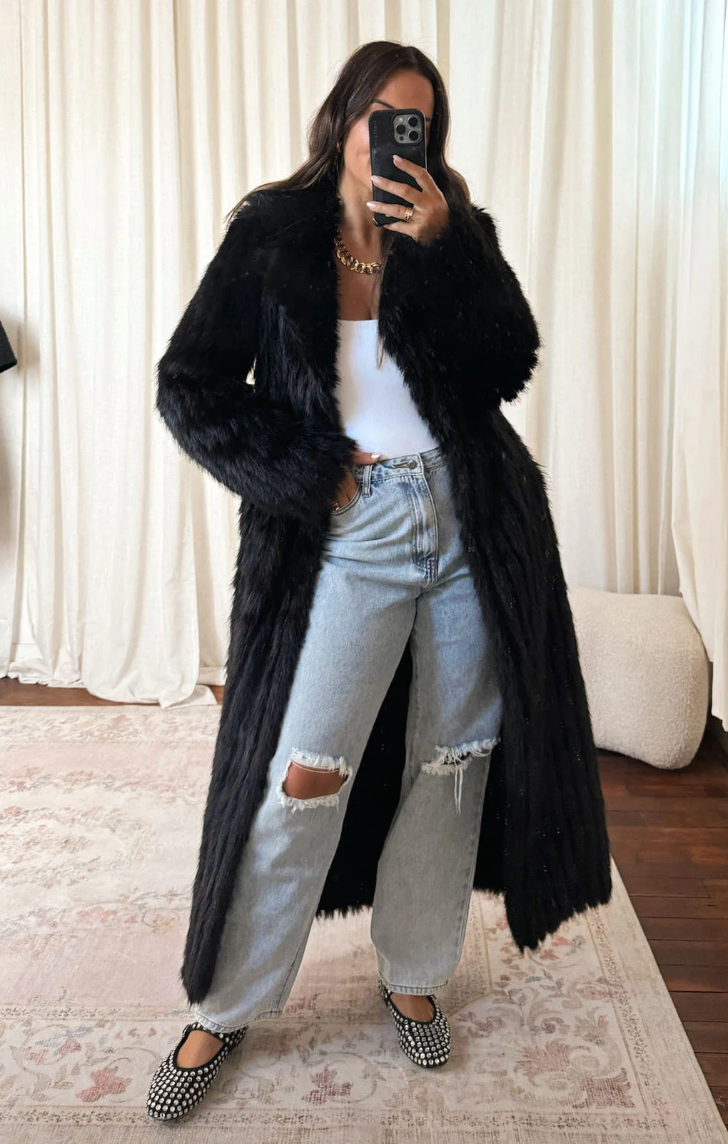 Plaza Coat ~ Faux Fur