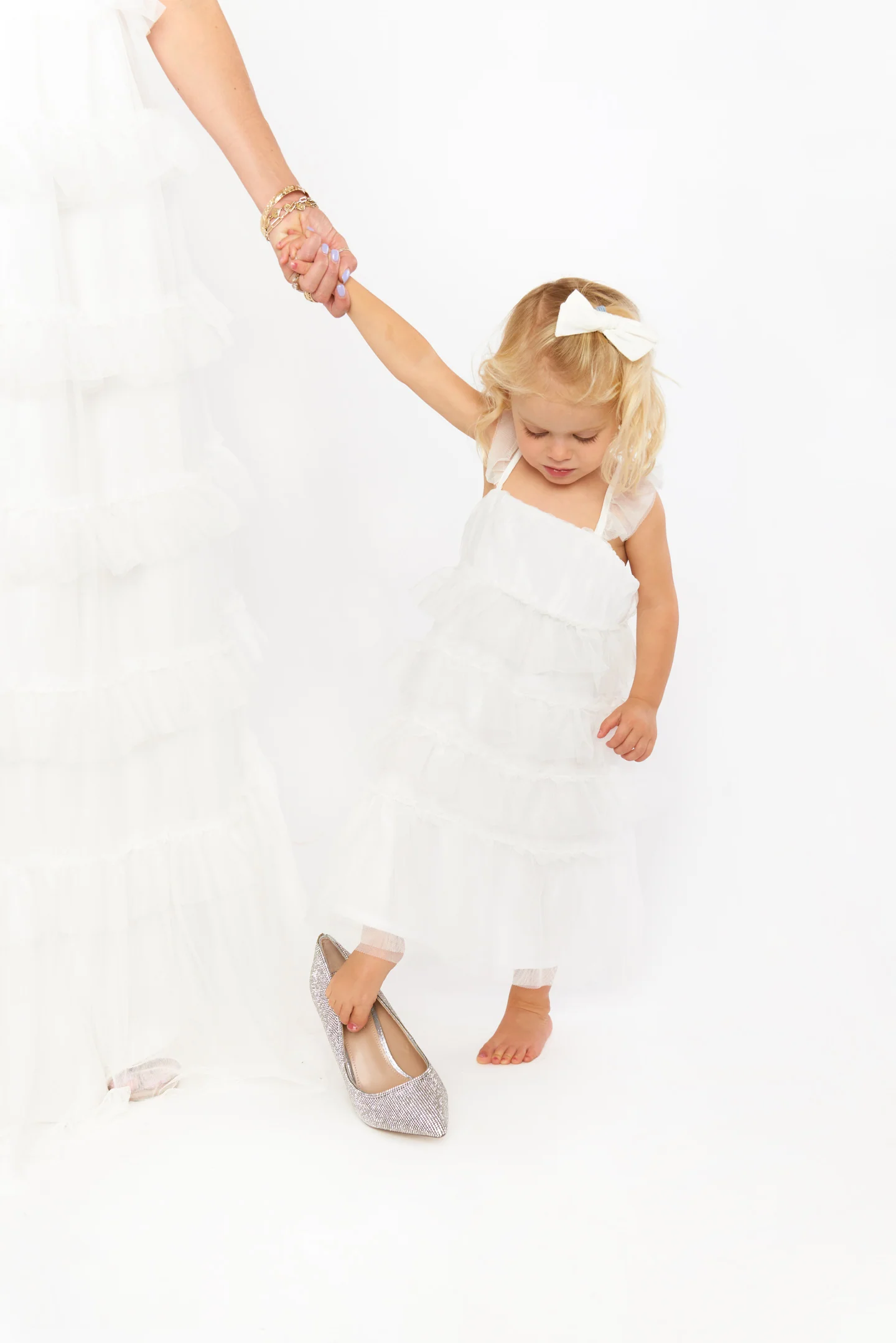 Little Fairytale Dress ~ White Tulle