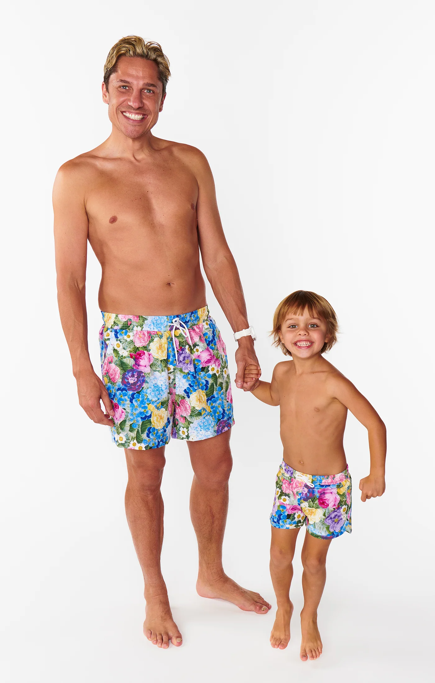 Little Beach Bum Trunks ~ Flower Shop