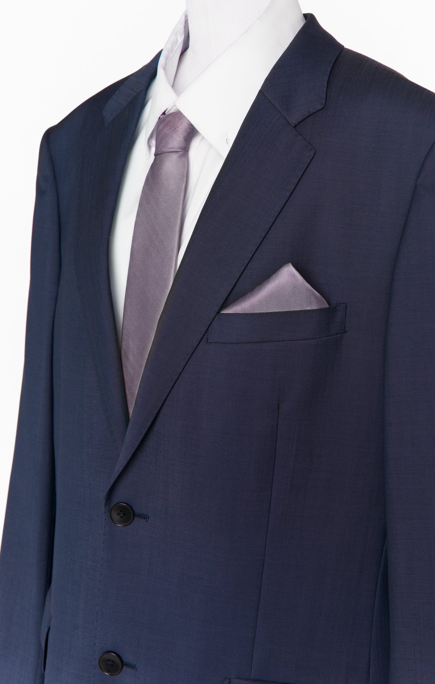 Nico Neck Tie ~ Dusty Purple Solid