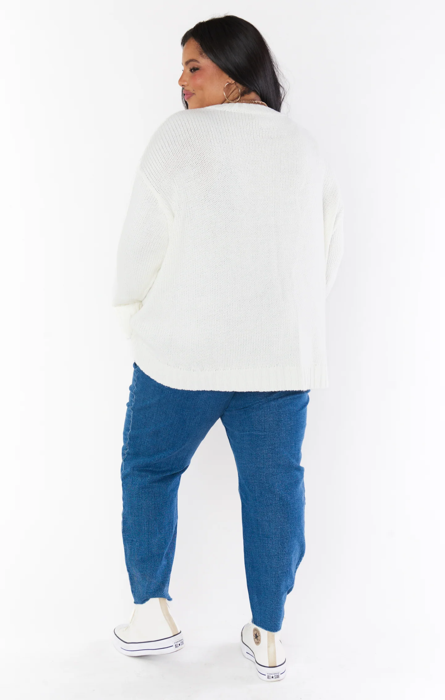 Sweetheart Sweater ~ Pink Heart Knit