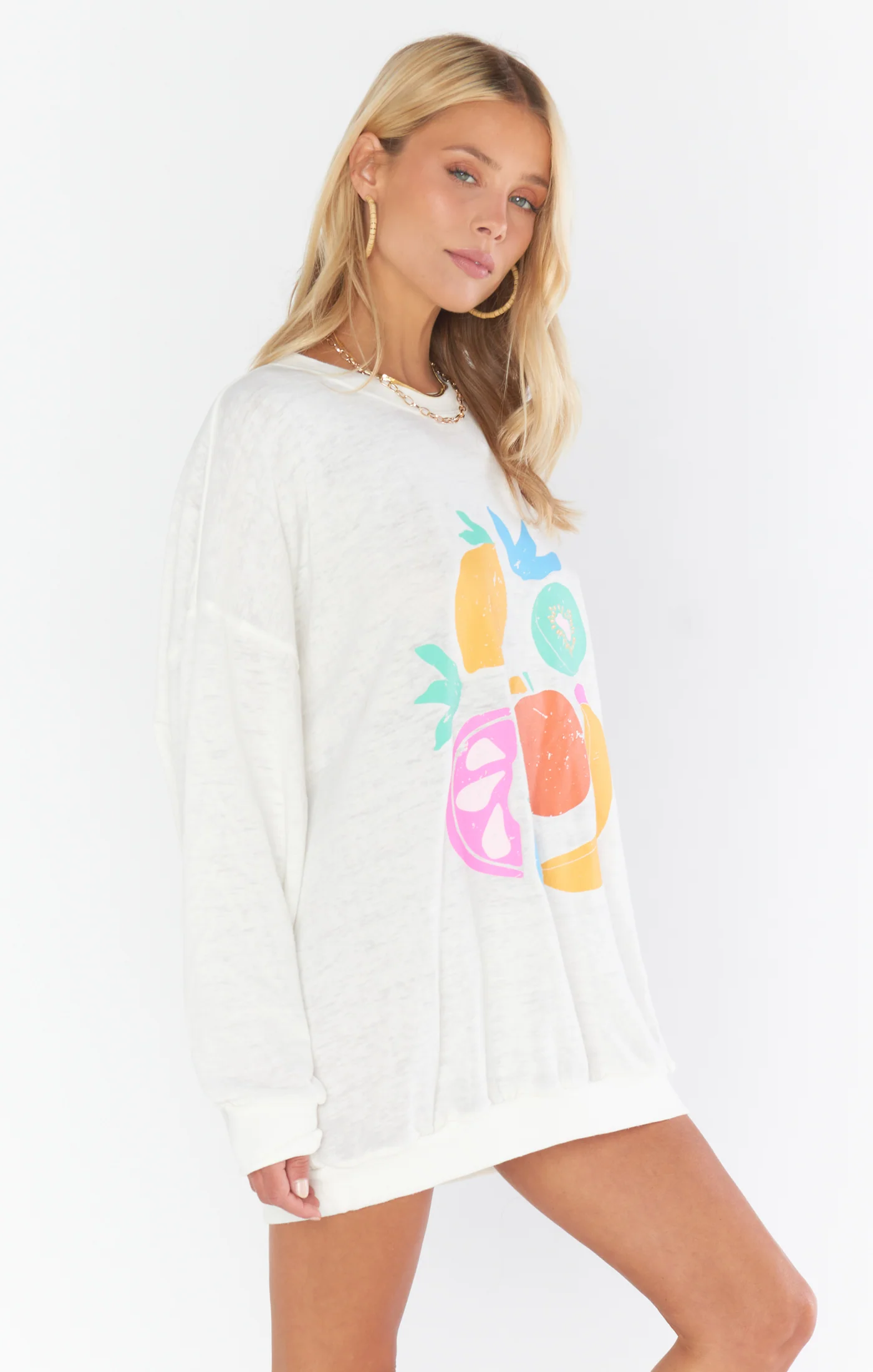 Fruit Graphic Sweatshirt