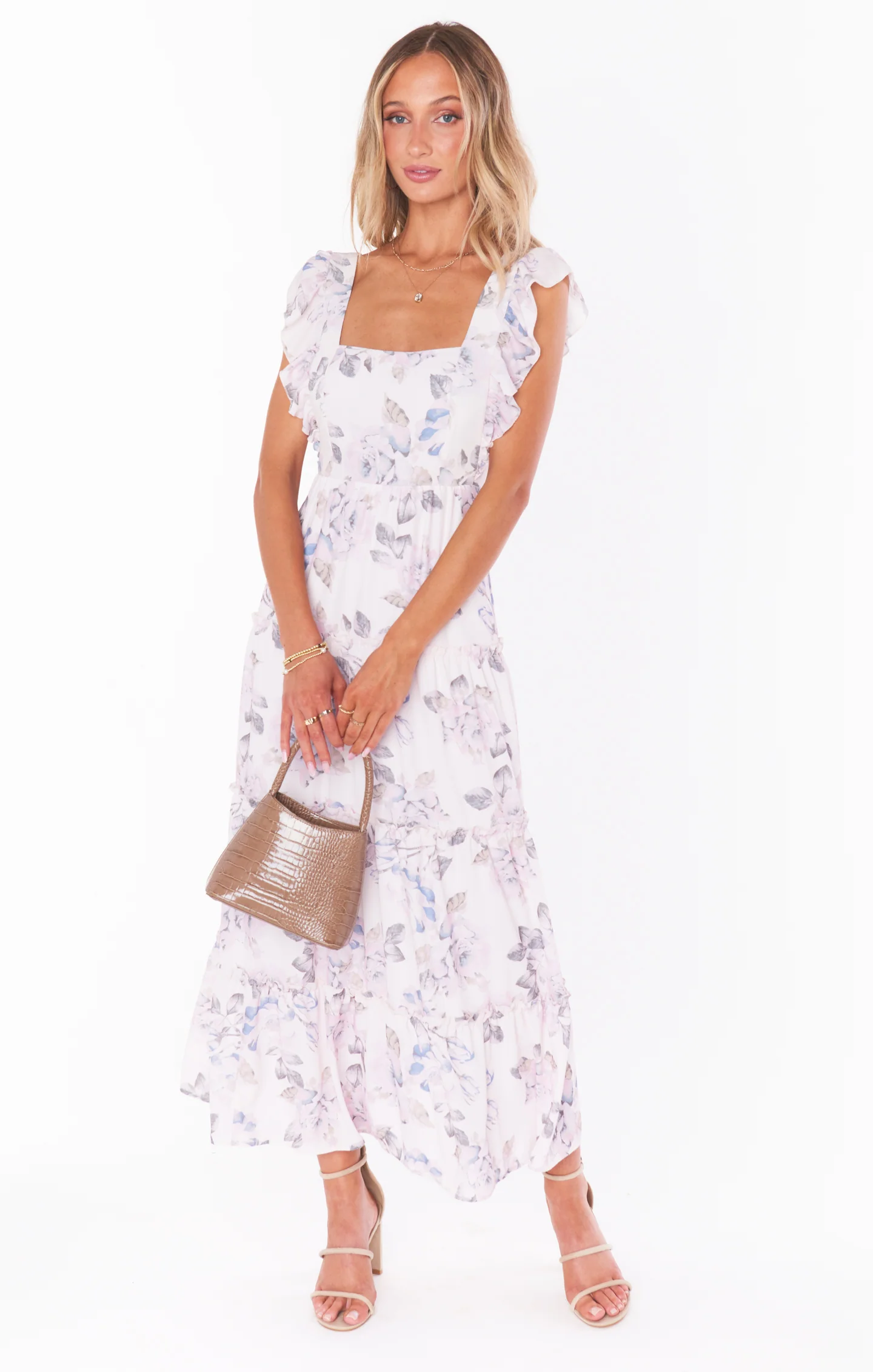Lovely Midi Dress ~ Everlasting Rose