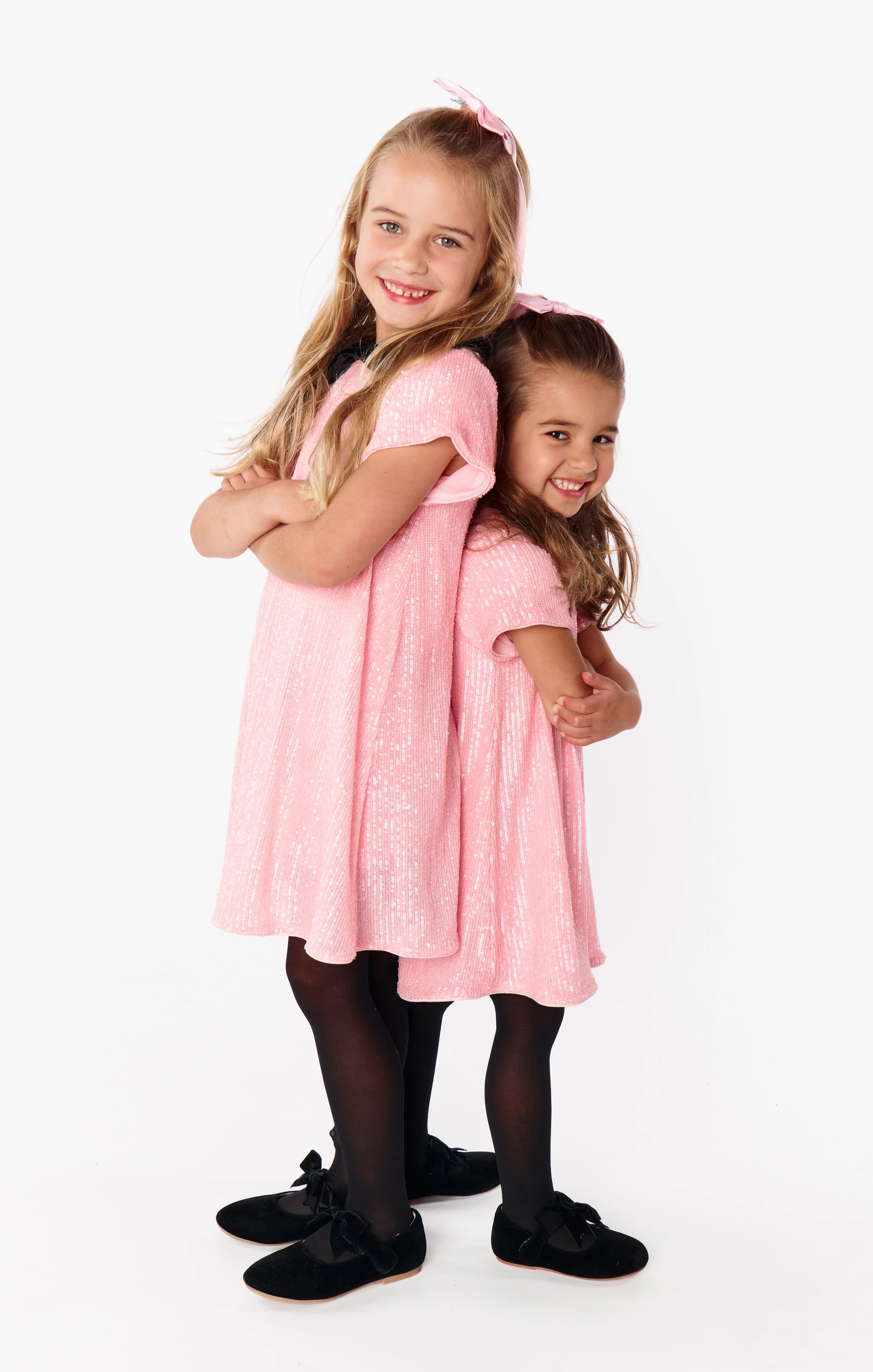 Sweet Sparkle Dress ~ Pink Sequins