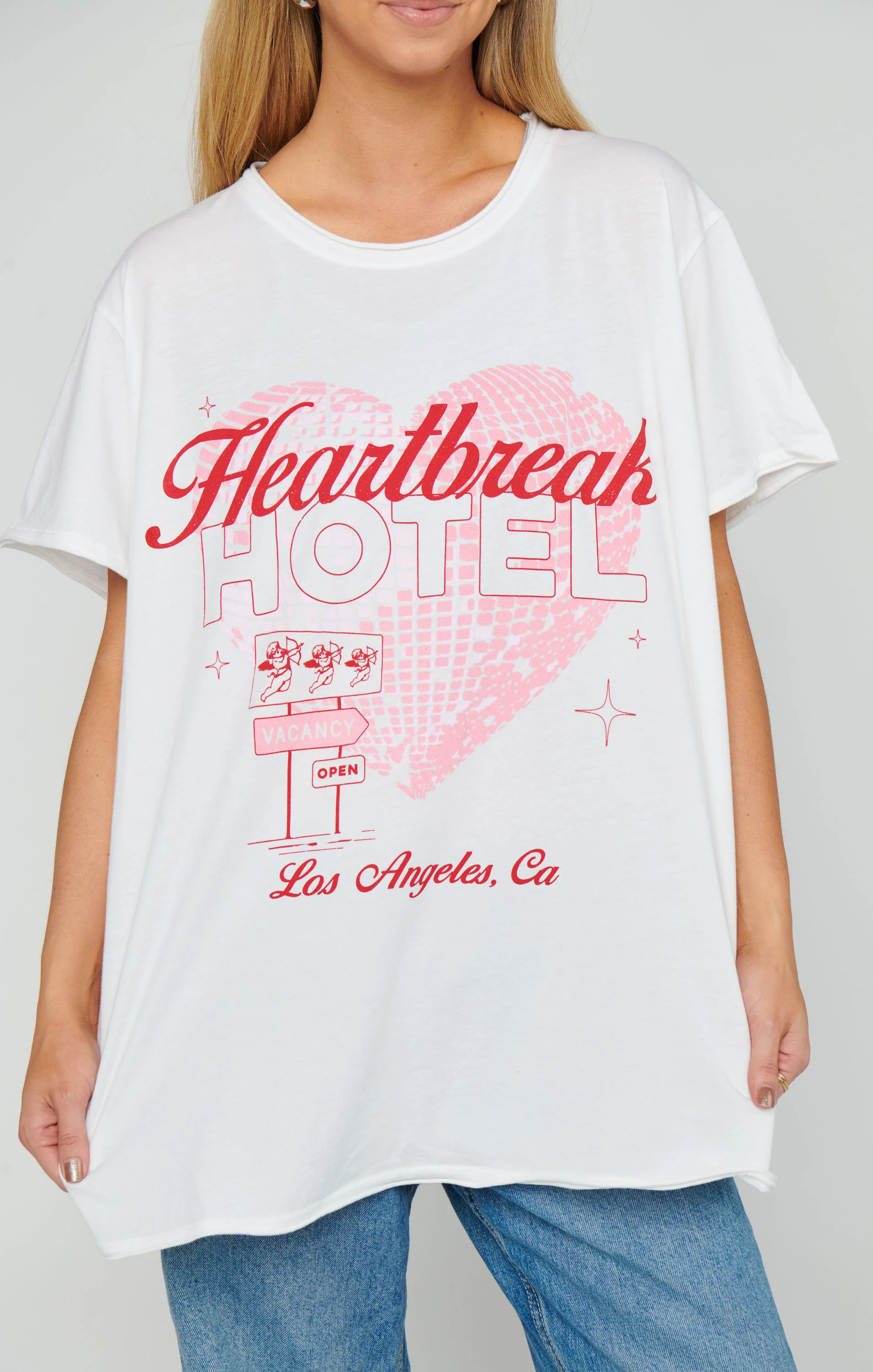 Airport Tee ~ Heartbreak Hotel Graphic