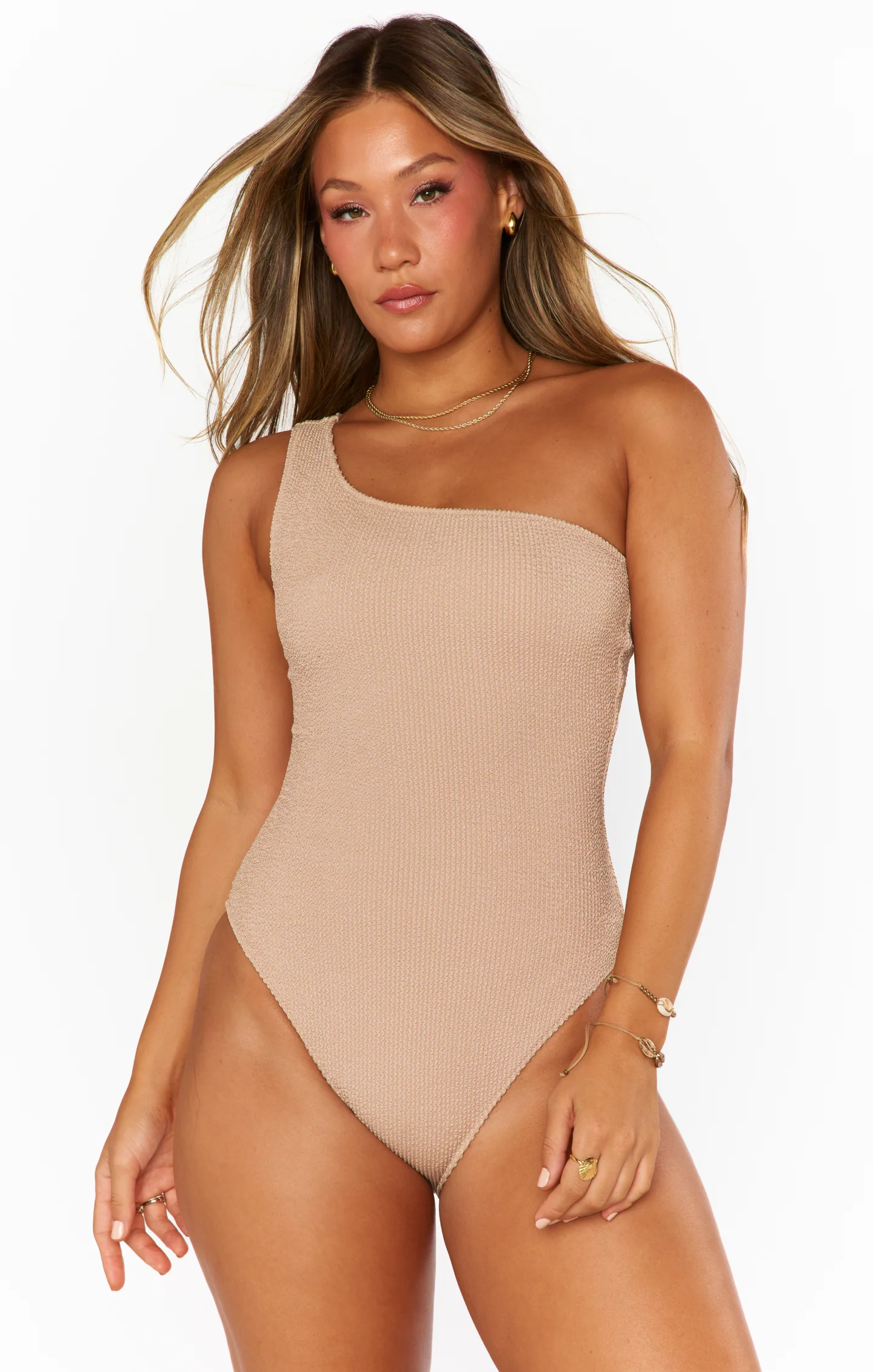 Anchor One Piece ~ Latte Scrunch
