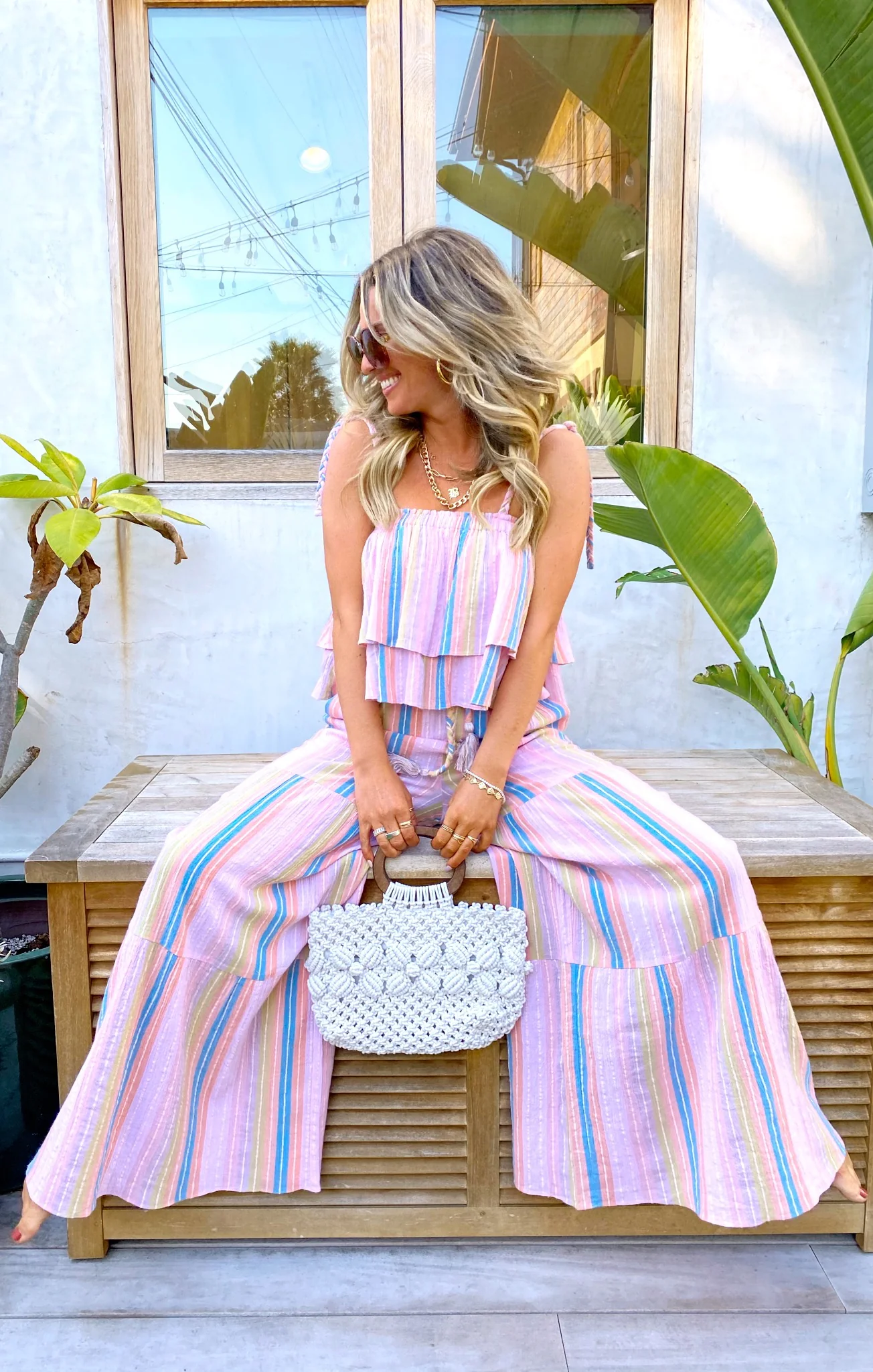 Paradise Stripe Pants