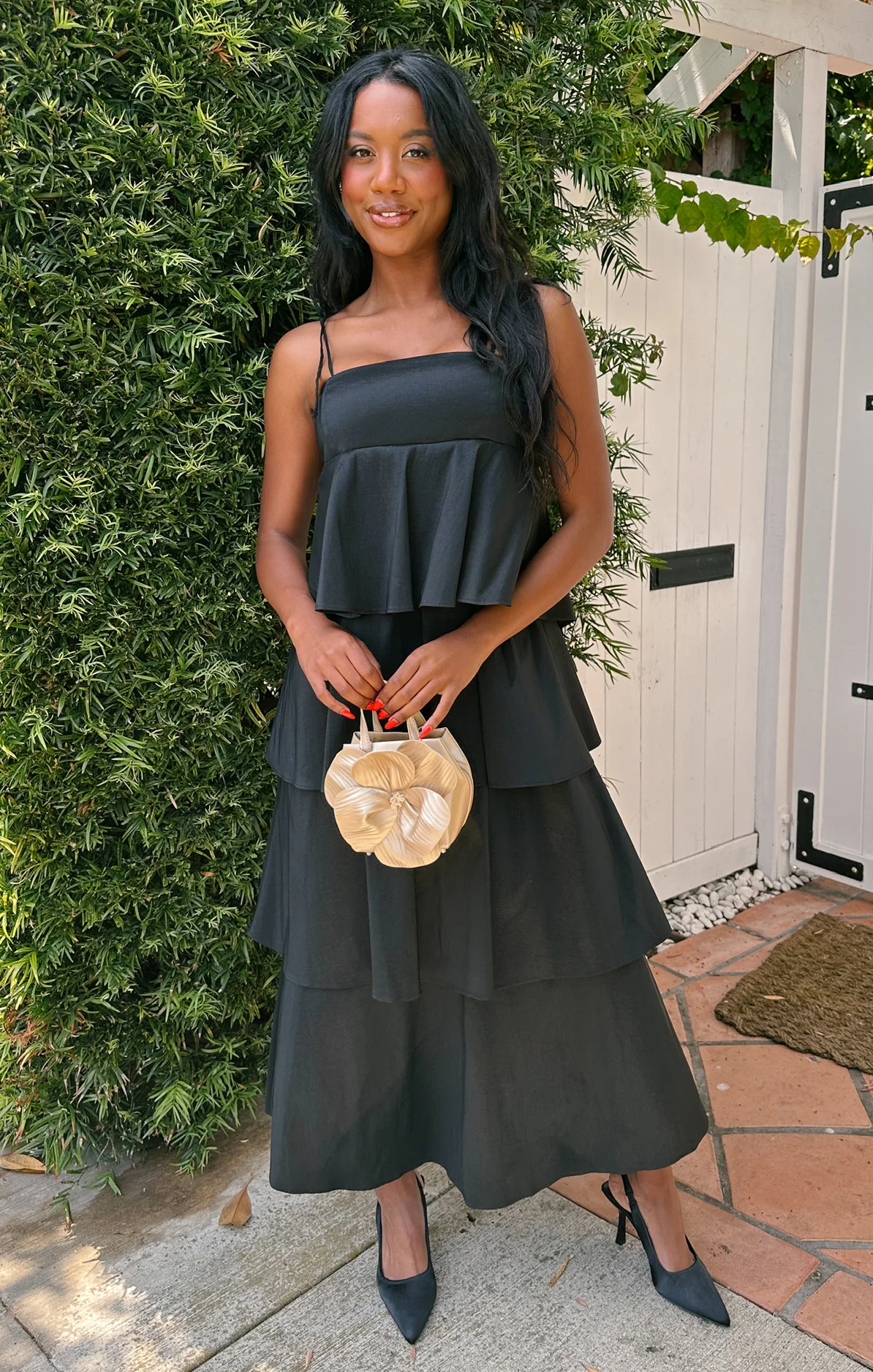 Peony Purse ~ Champagne