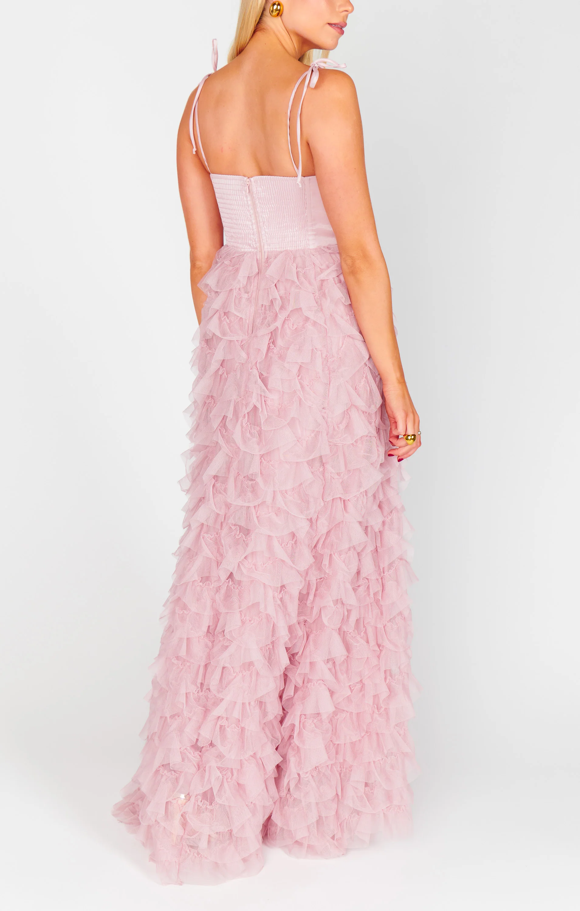 Francesca Maxi Dress ~ Ballet Slipper Ruffle Tulle