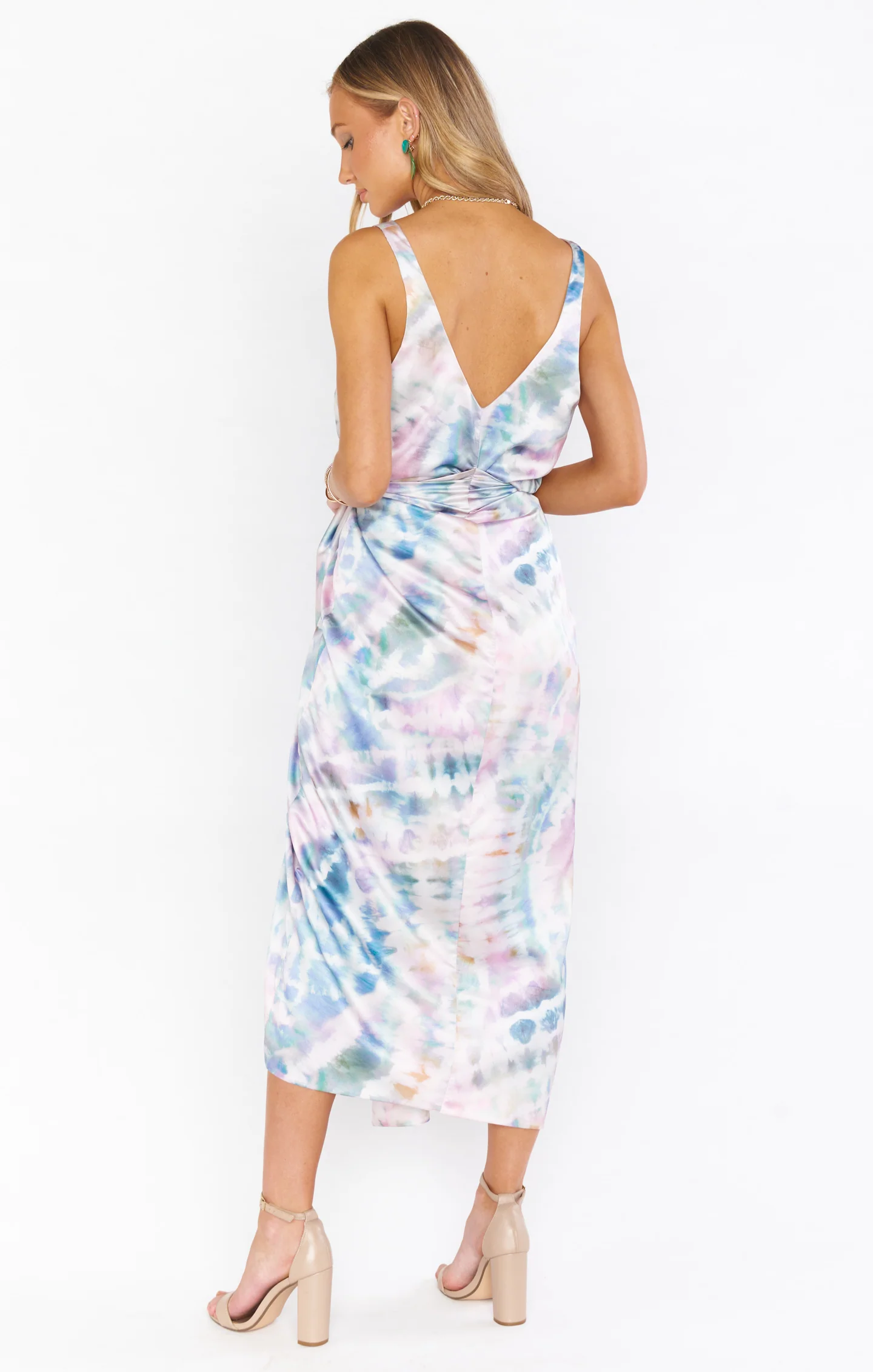 Hampton Wrap Dress ~ Tie Dye