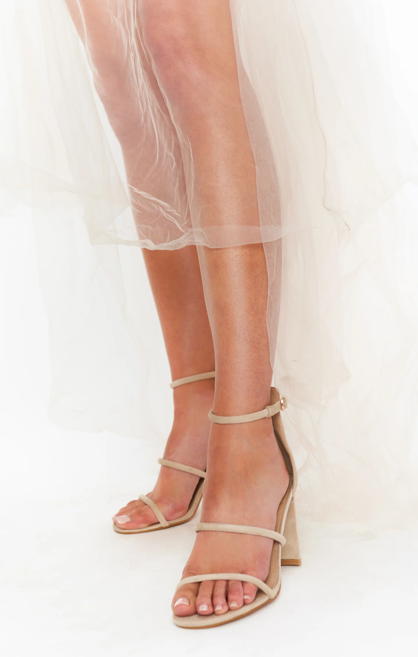 Mumu x Billini Aisle Block Heel ~ Beige
