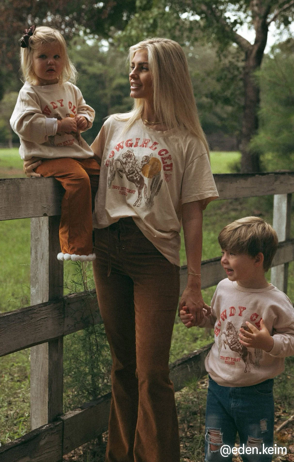 Cam Cam Bells ~ Saddle Brown Corduroy