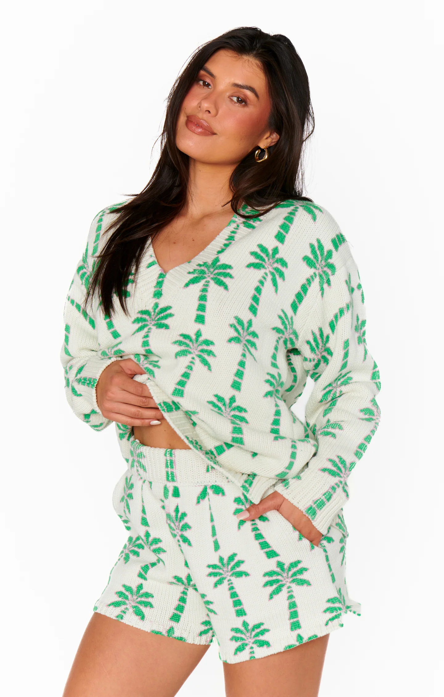 Boardwalk Shorts ~ Palm Knit