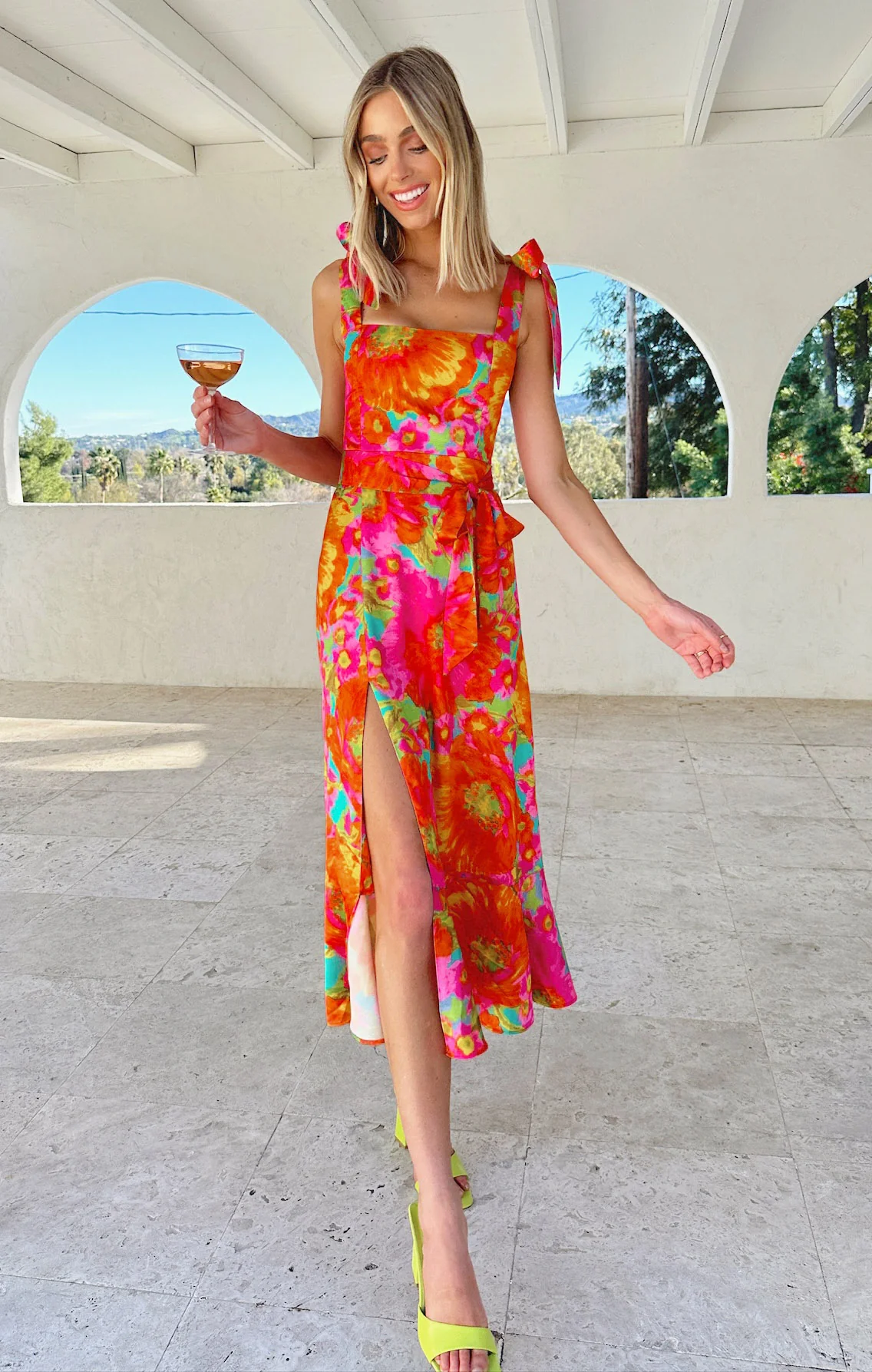 Garden Midi Dress