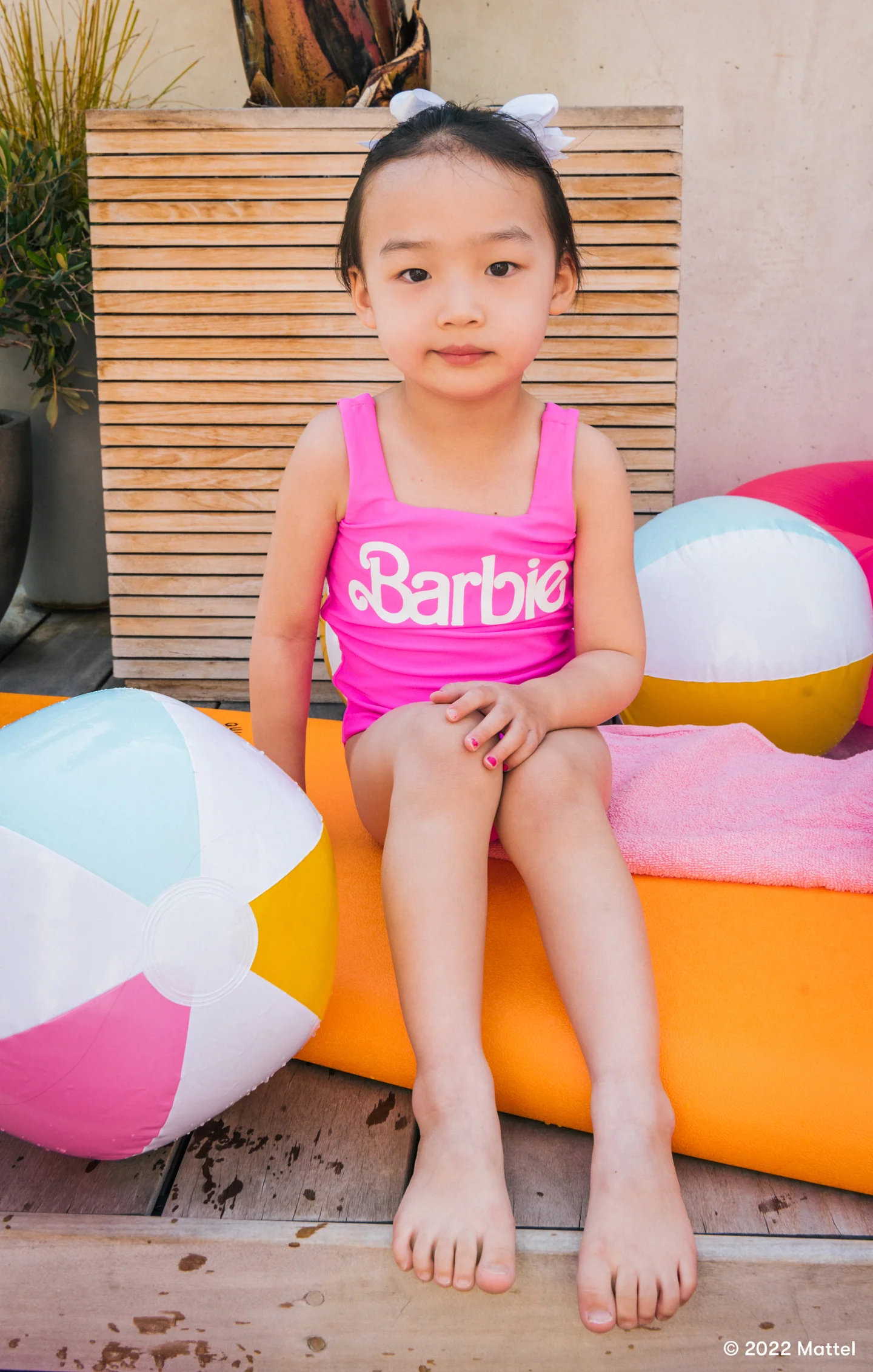 Lil Barbie™ Babe One Piece ~ Malibu Pink