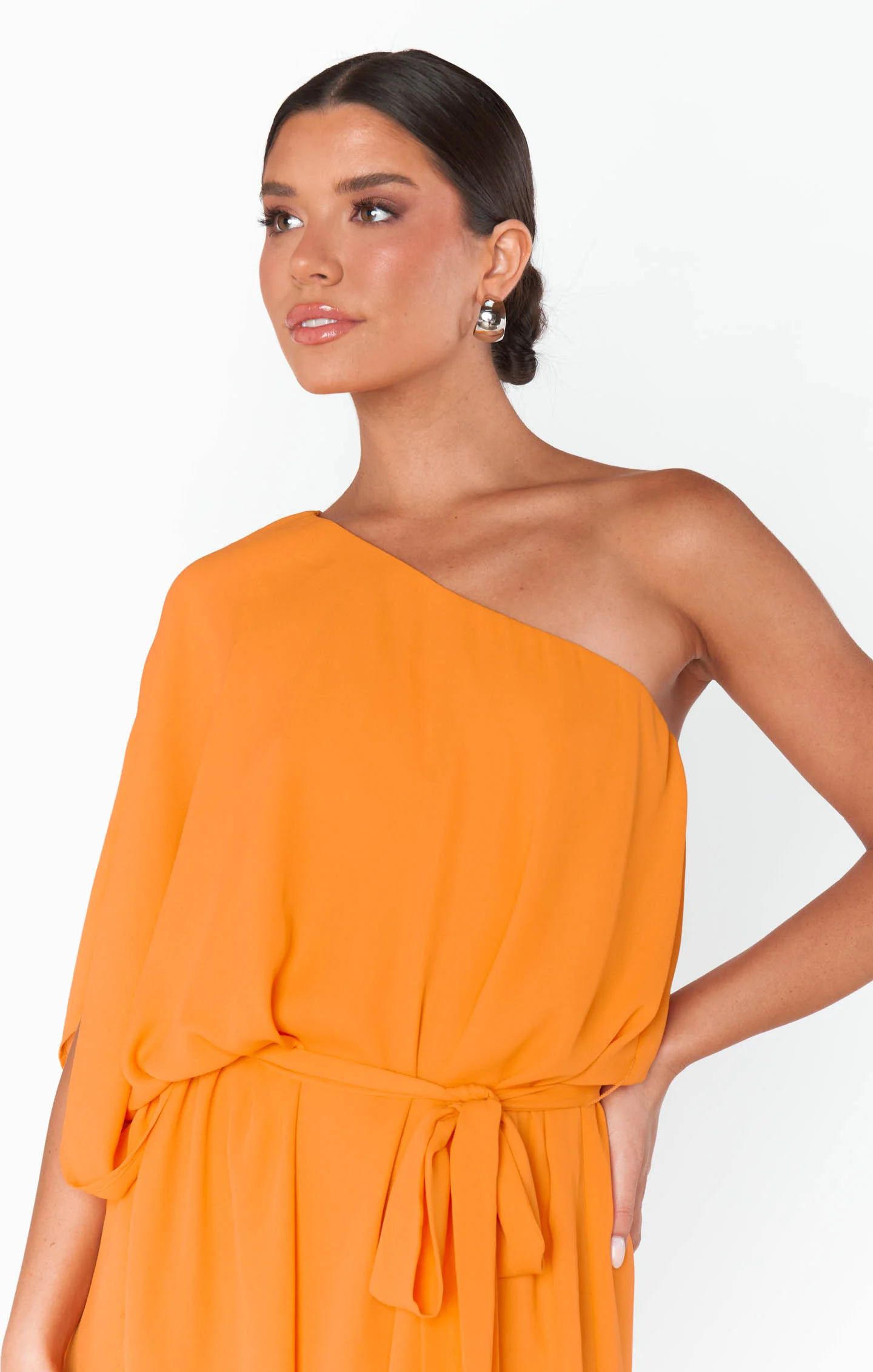 Faithy Jewels Large Lucy Hoop Earrings ~ Silver