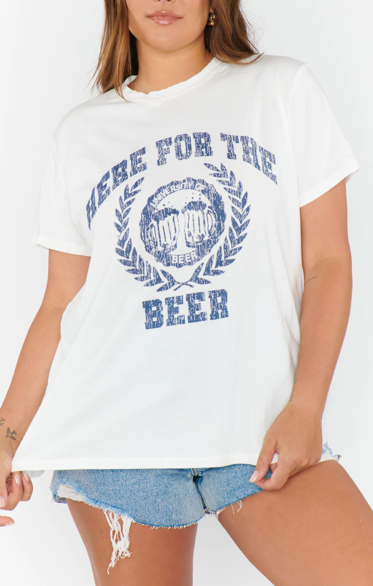 Thomas Tee ~ Here For Beer Graphic