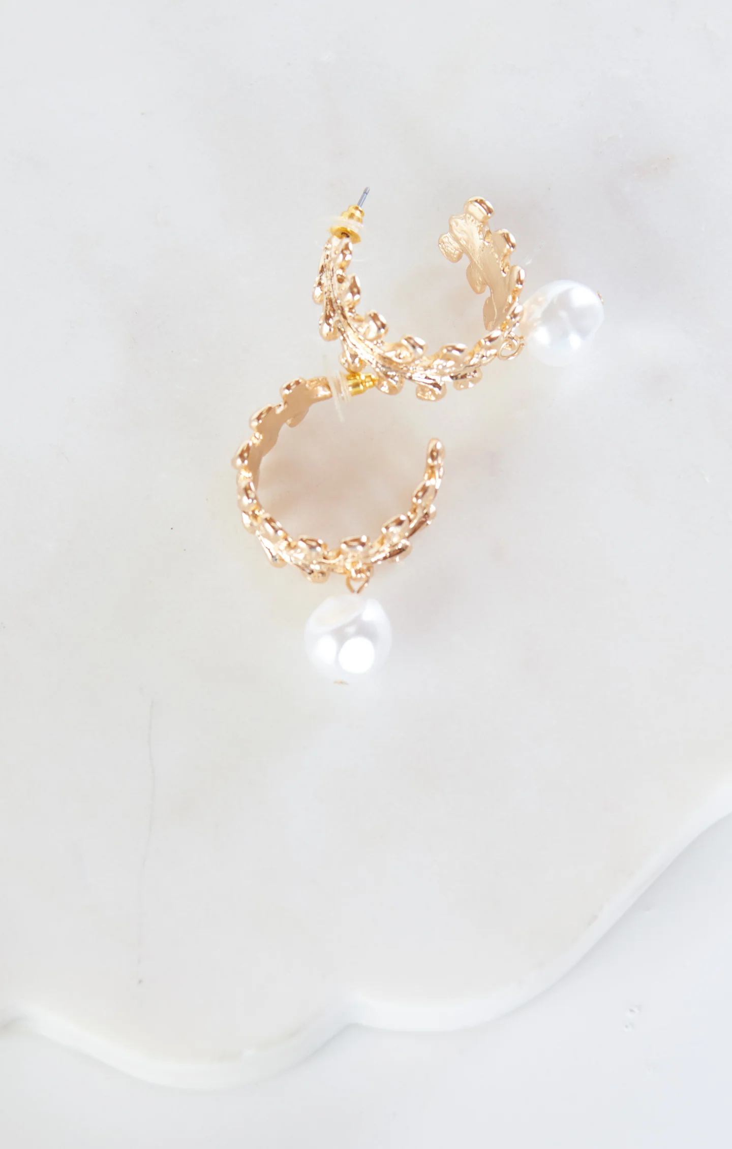 Zana Hoop Earrings ~ Gold