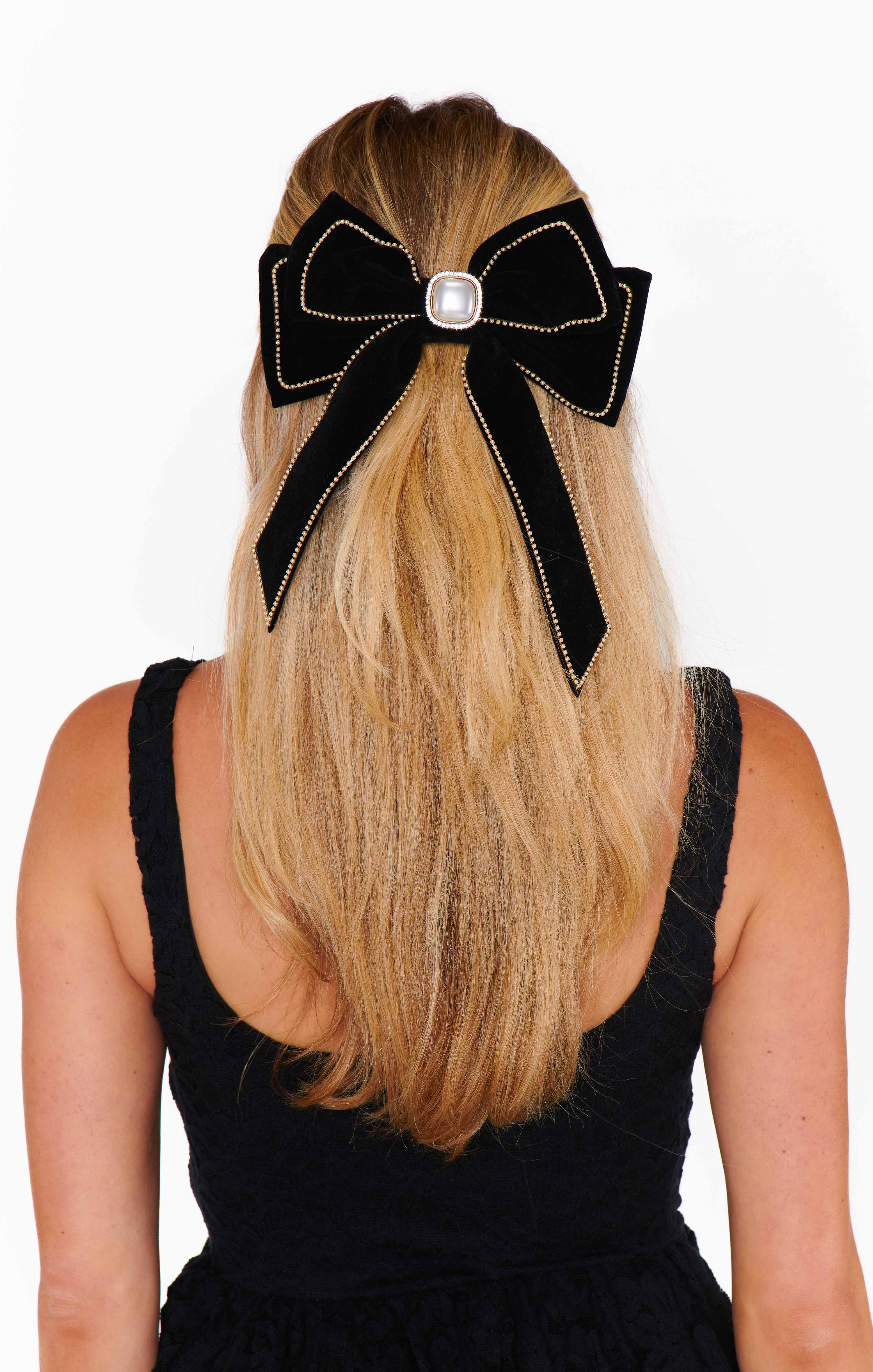 Samantha Velvet Hair Bow