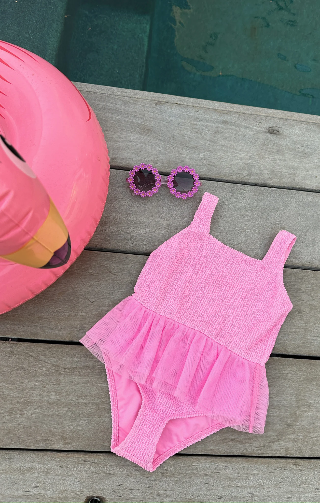 Tiny Dancer One Piece ~ Bubblegum Scrunch