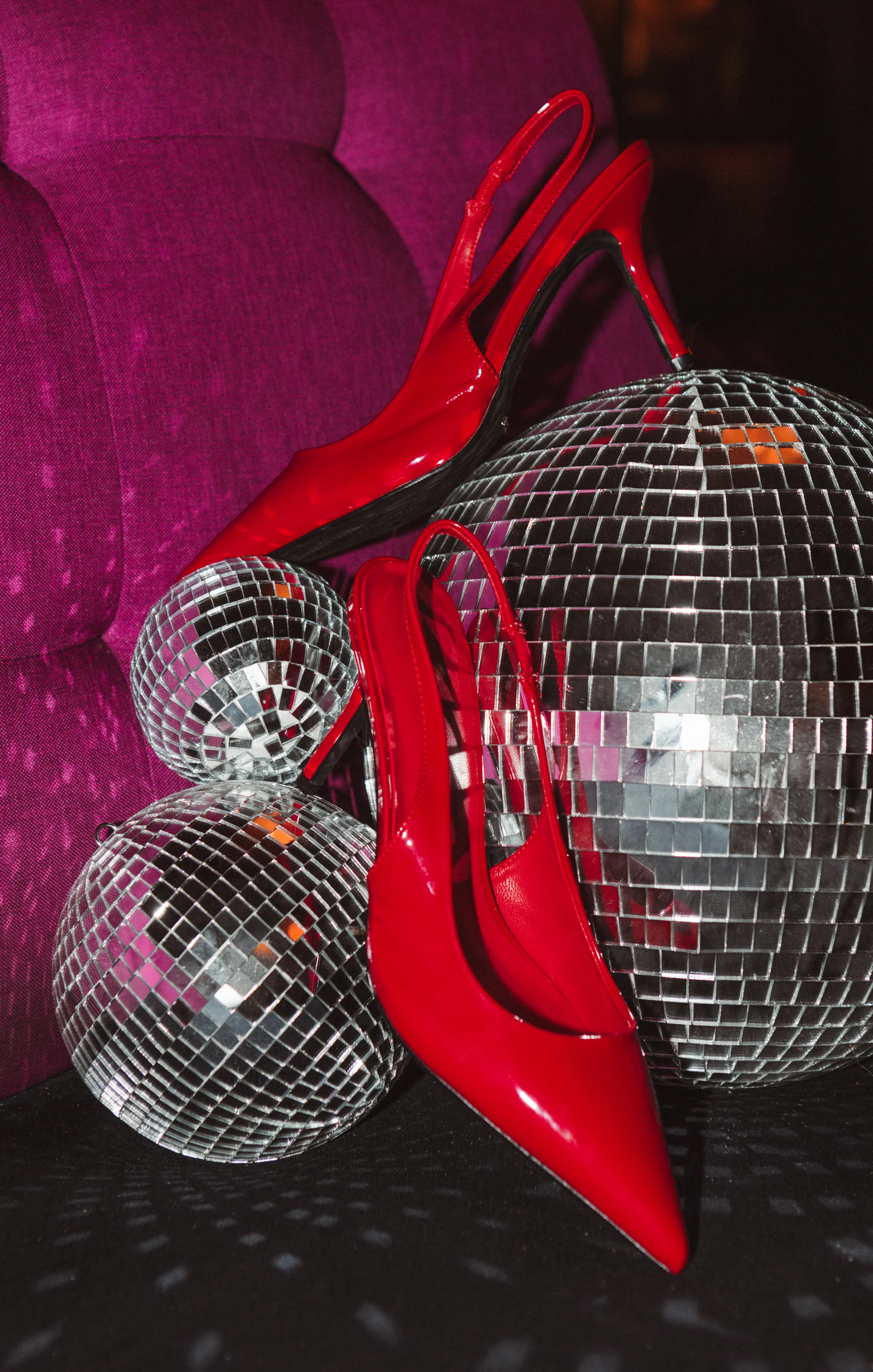 Billini Blondie Heel ~ Strawberry Patent