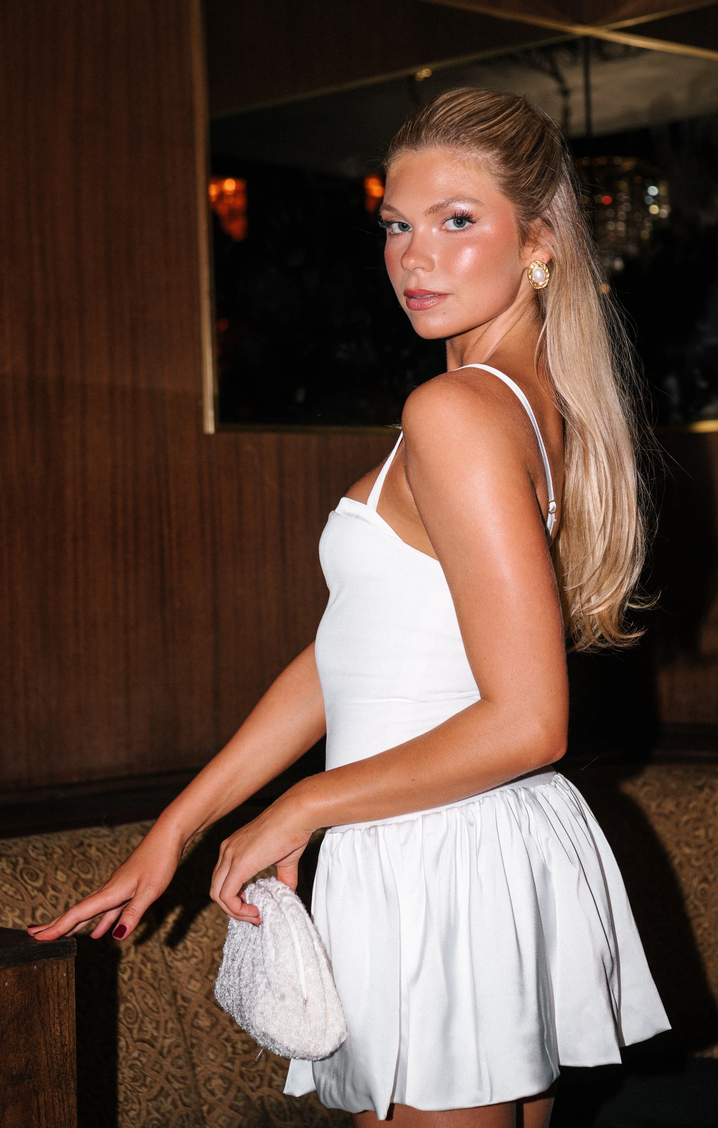 Tiffany Skort Dress ~ White